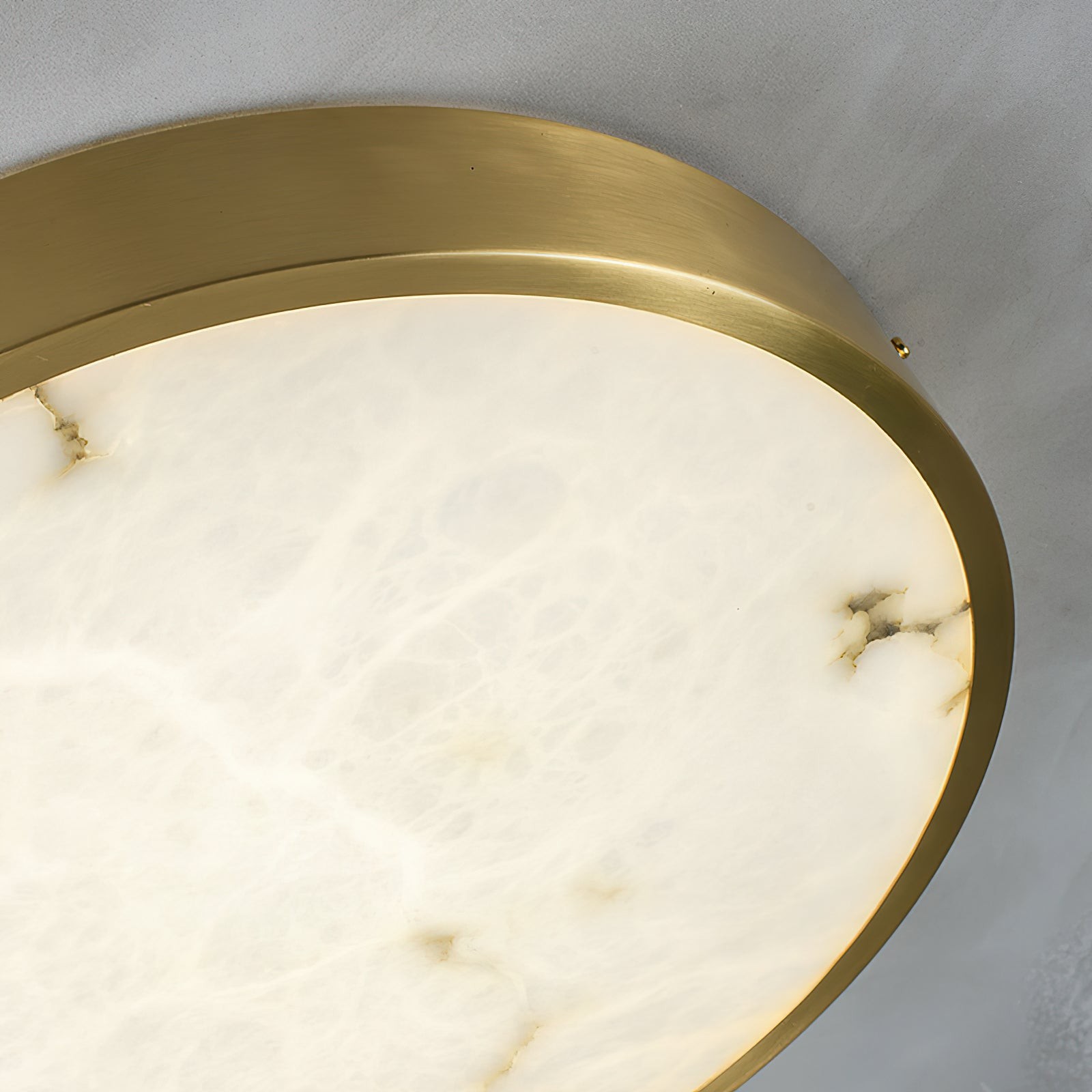 Geometrische albasten inbouwplafondlamp HL2984