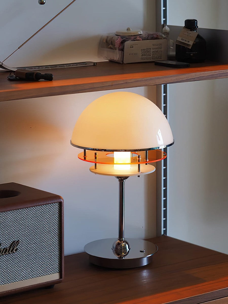 Bauhaus Vintage Stijl Acryl Zonsondergang Tafellamp HL1033
