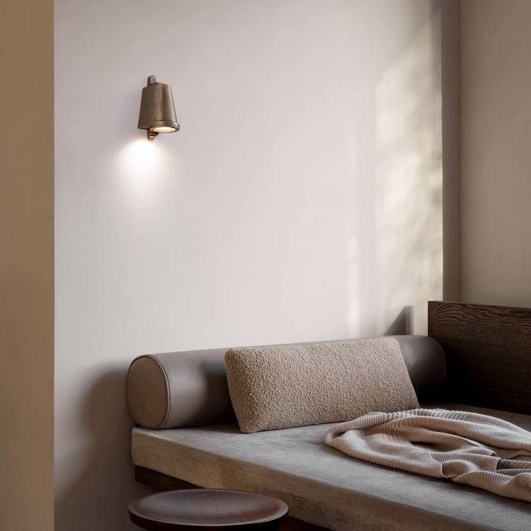 Bluebell Messing Buiten Regenbestendige Wandlamp HL1037