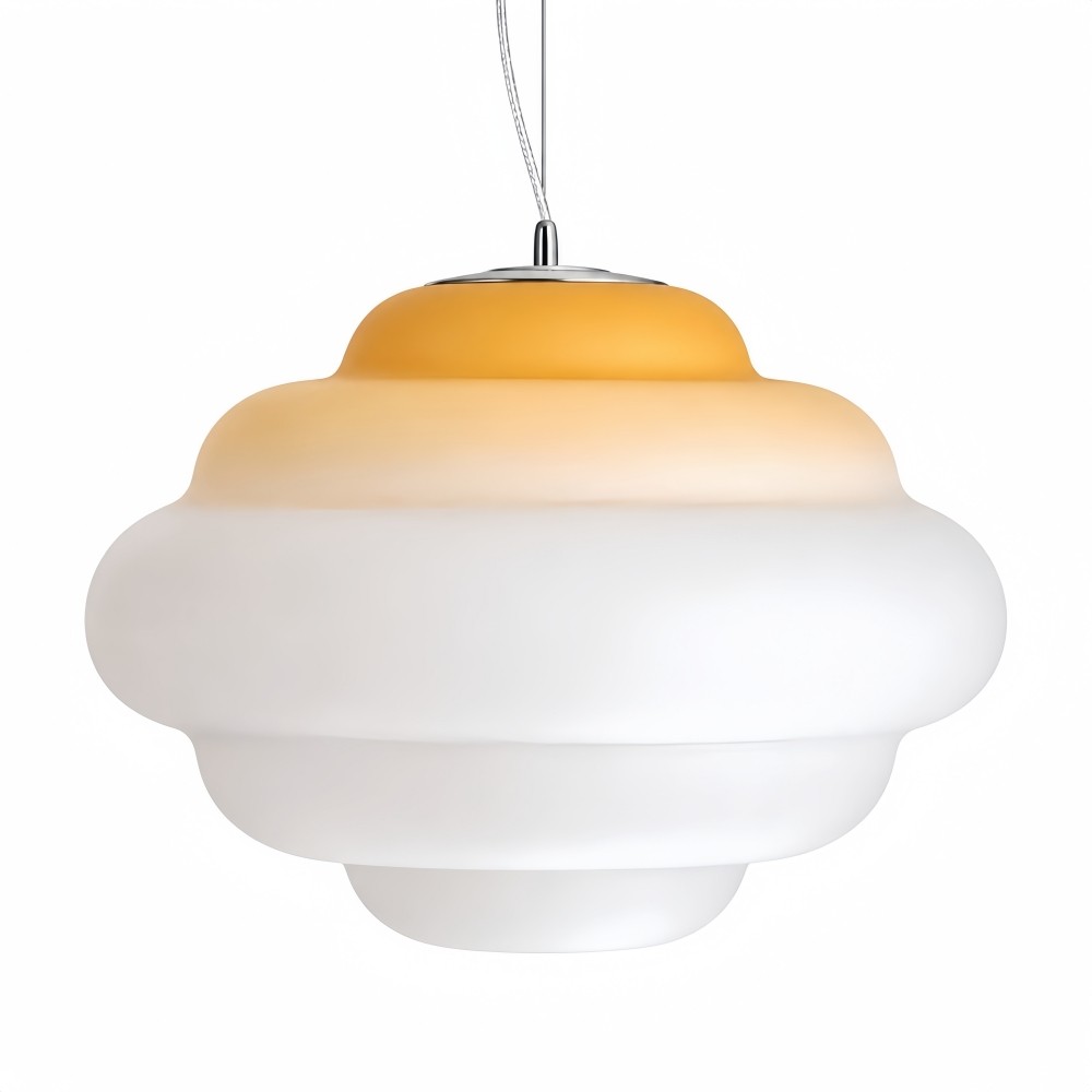 Gossax Cloud glazen hanglamp - Scandinavische stijl voor eetkamer en keukeneiland HL3573