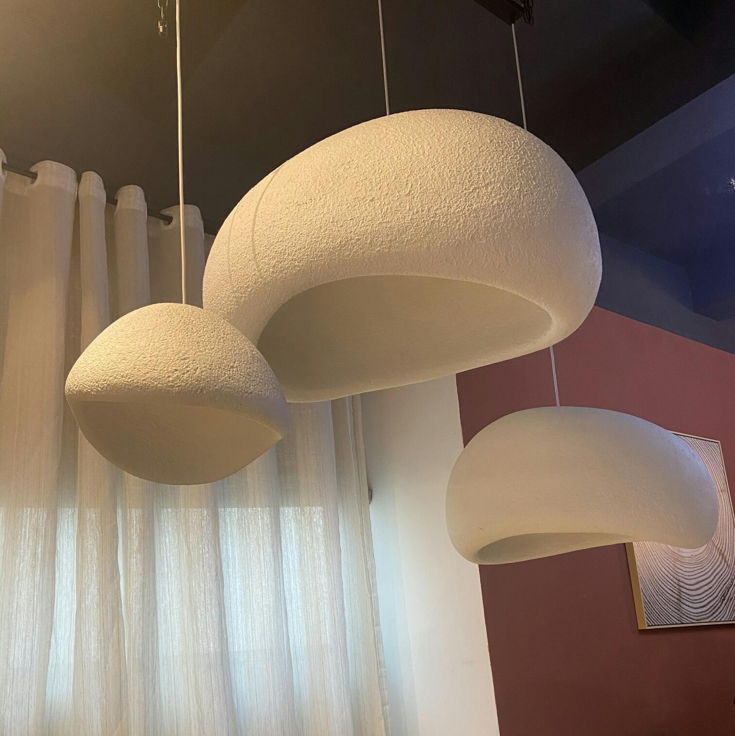 Wabi-sabi stijl Khmara Koepel Hanglamp