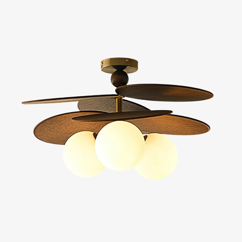 Orrise Plafondlamp met overlappend bladdesign – Moderne decoratieve lamp voor interieurs HL2315