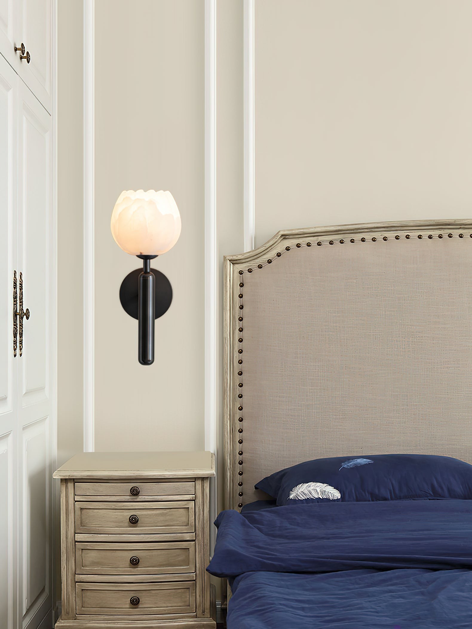 Mian alabaster wandlamp HL2992