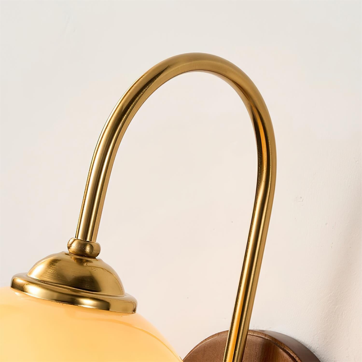 Amerikaanse Retro Bolvormige Wandlamp HL559
