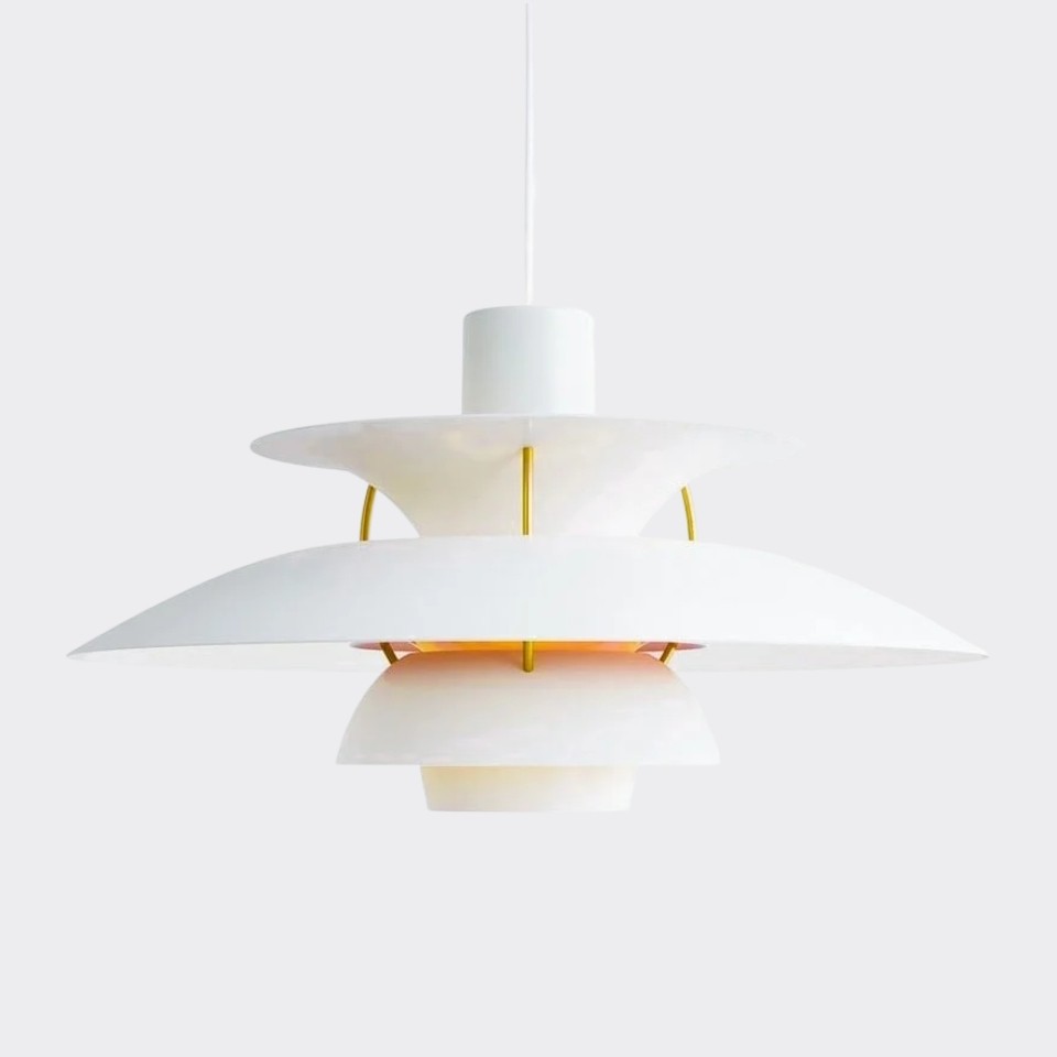 Deense Multilayer Metalen Hanglamp HL38