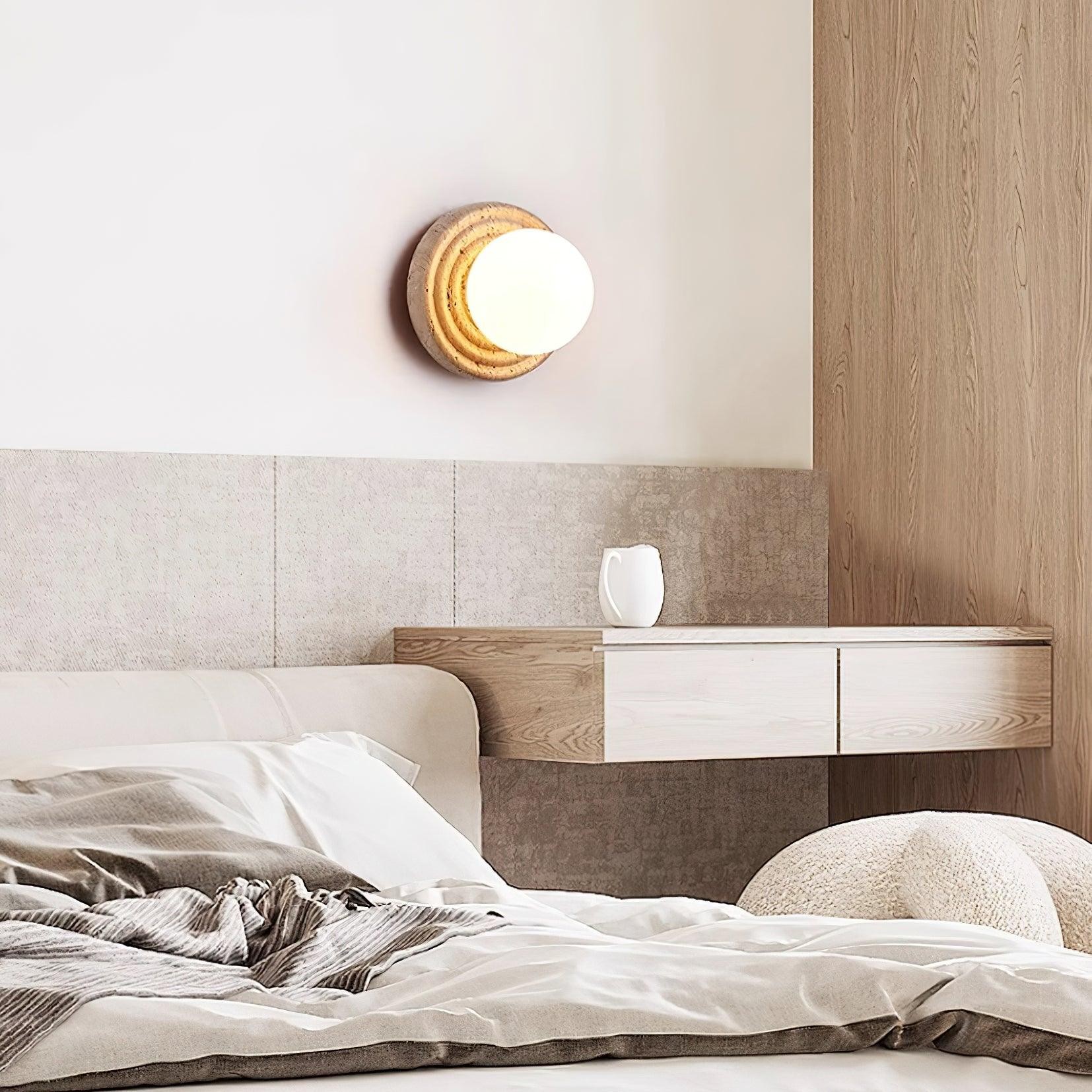 Moderne minimalistische ronde wandlamp HL470