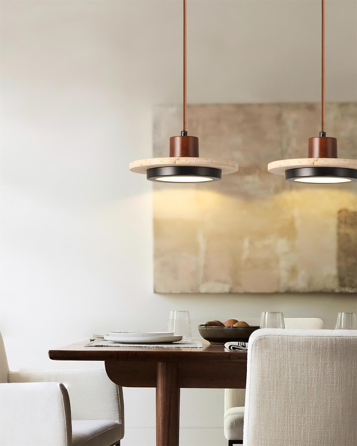 Creatieve Retro Regular Disc LED Hanglamp HL545