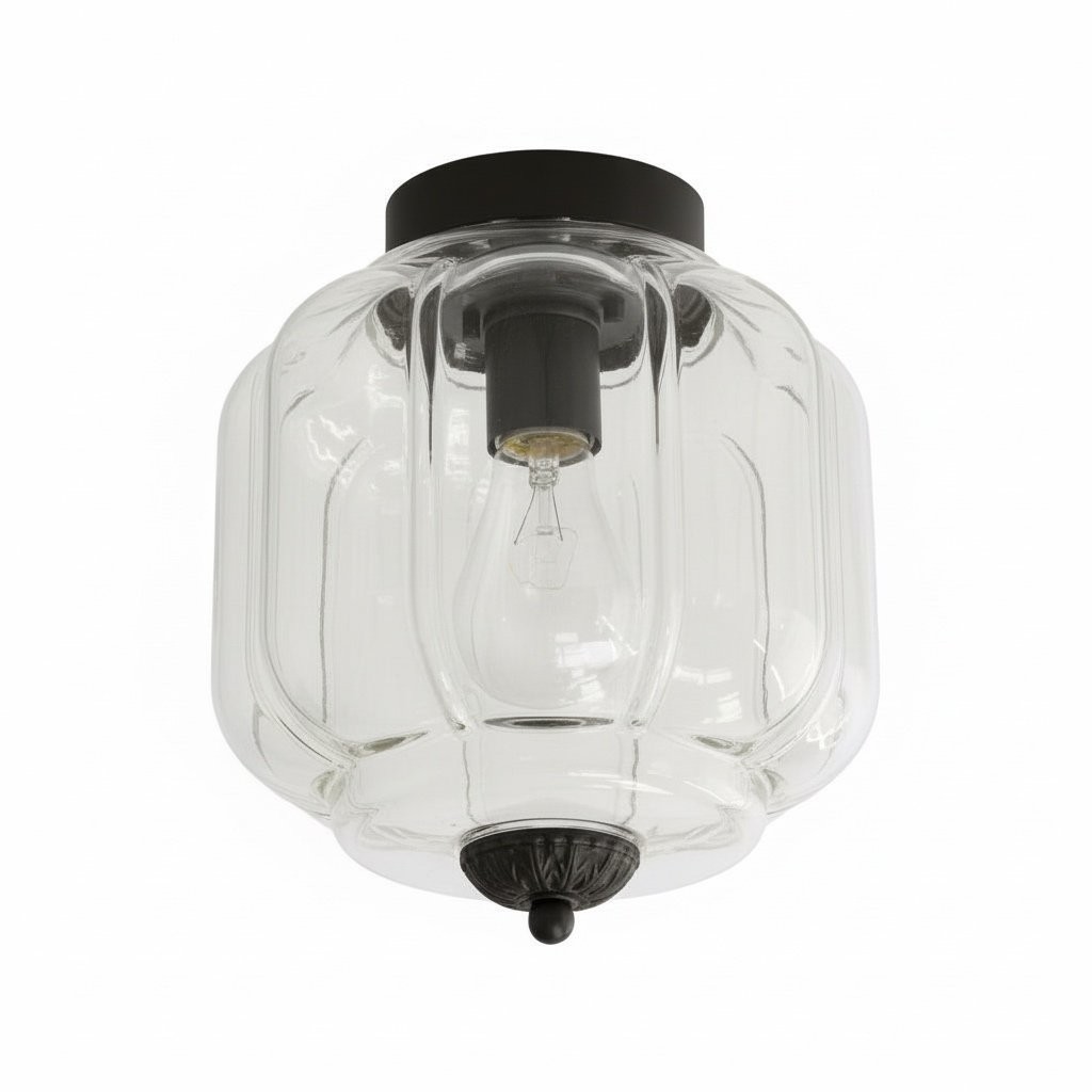 Vintage Eloise melkglas plafondlamp - Vintage Charm Soft Glow HL1650