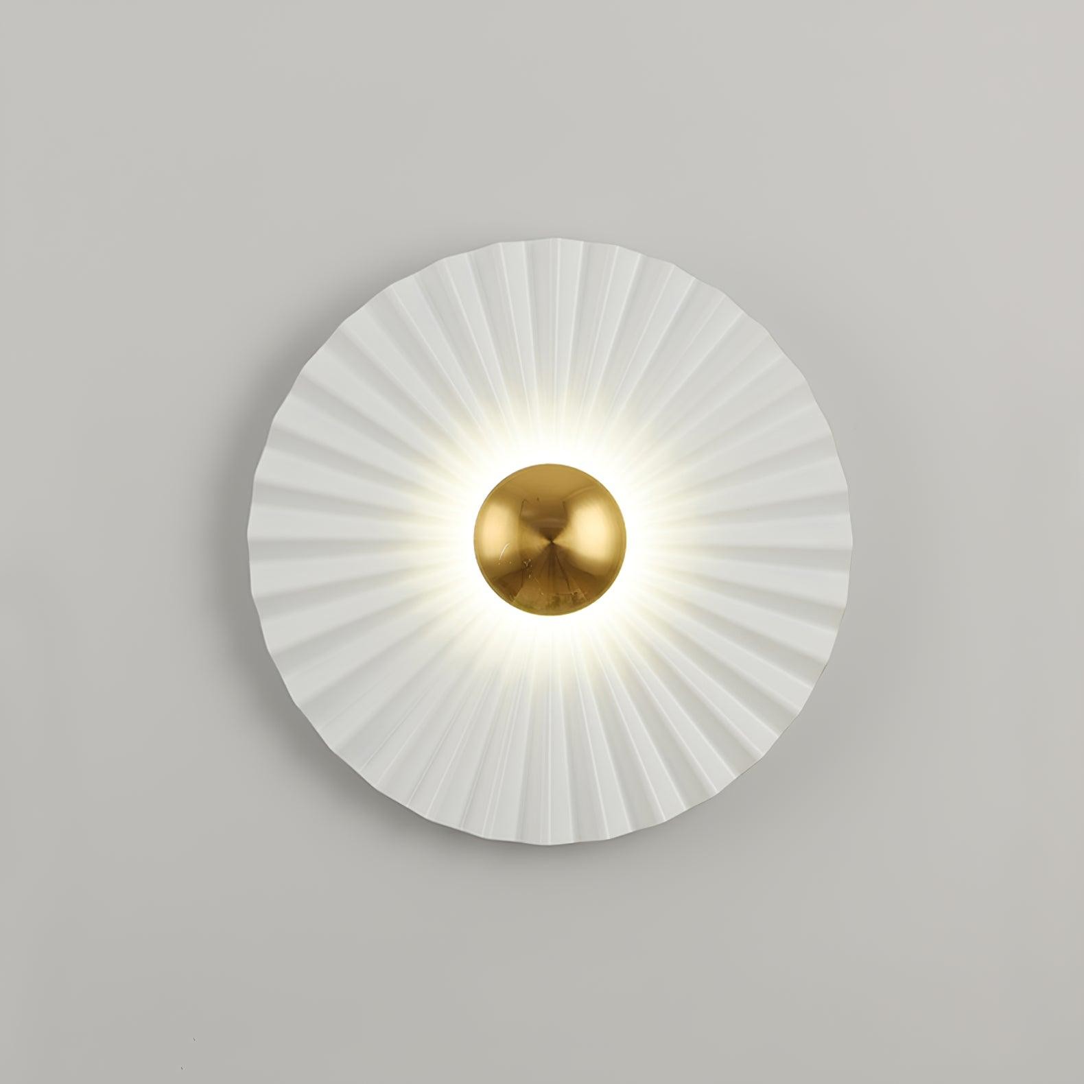 Moderne creatieve wandlamp met schelpmotief HL887