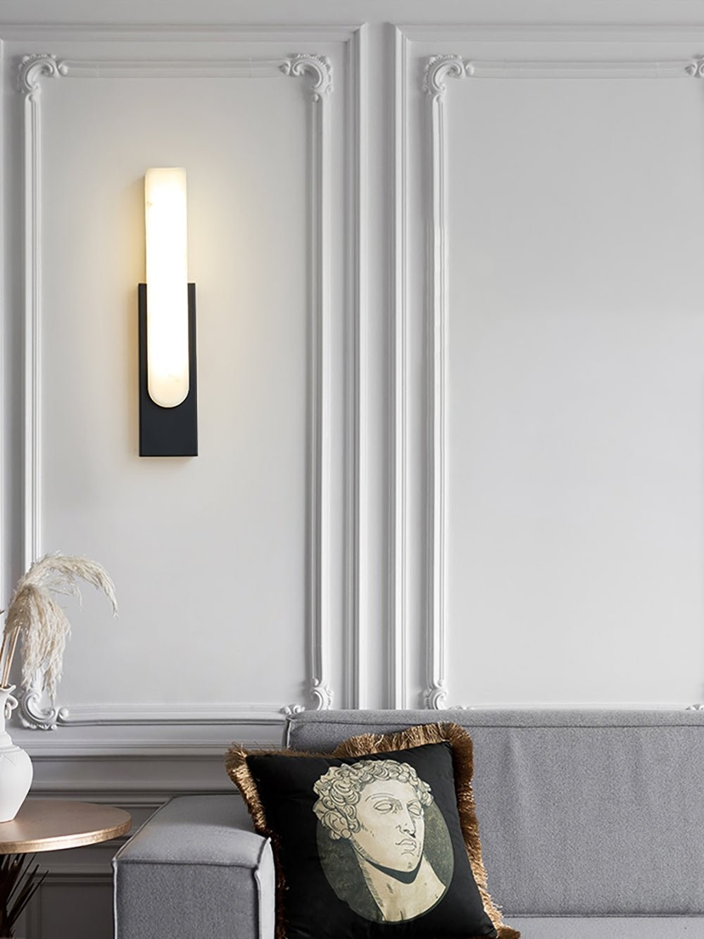 Agatha alabaster wandlamp HL2948