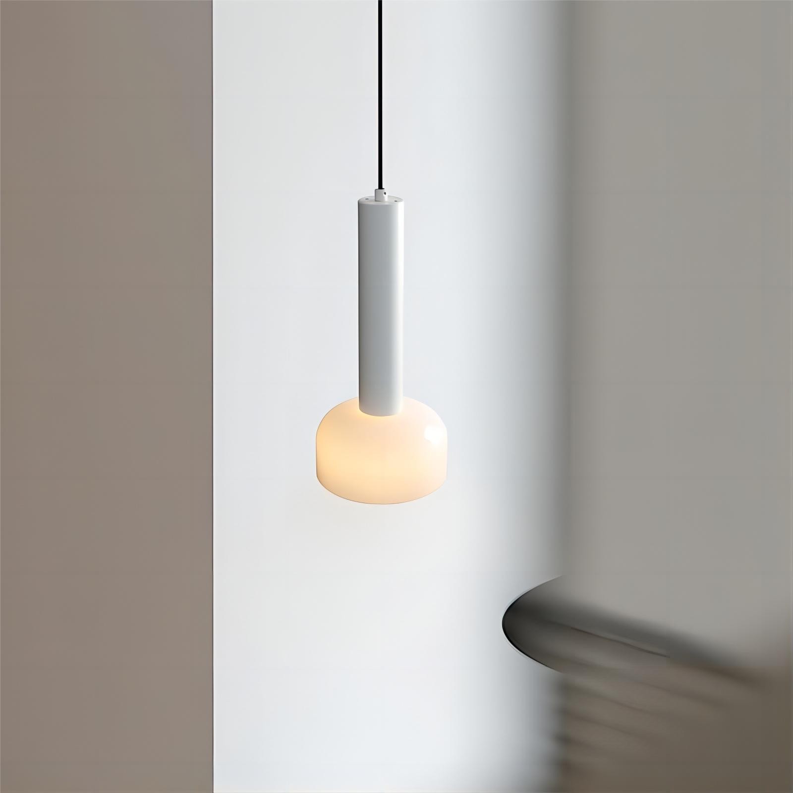 Eigentijdse Design Italiaanse Glazen Cilinder Hanglamp HL92