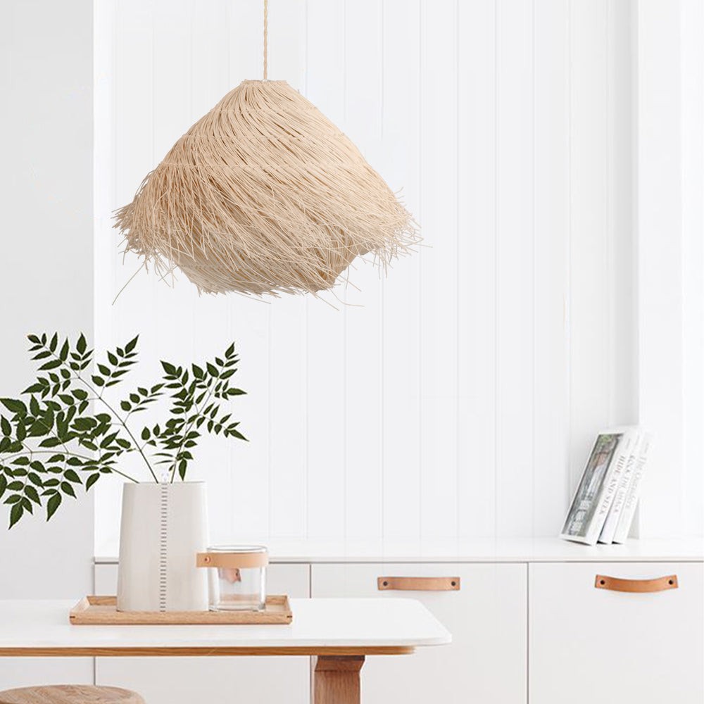 Rustieke Boho Nest Rotan Hanglamp HL162
