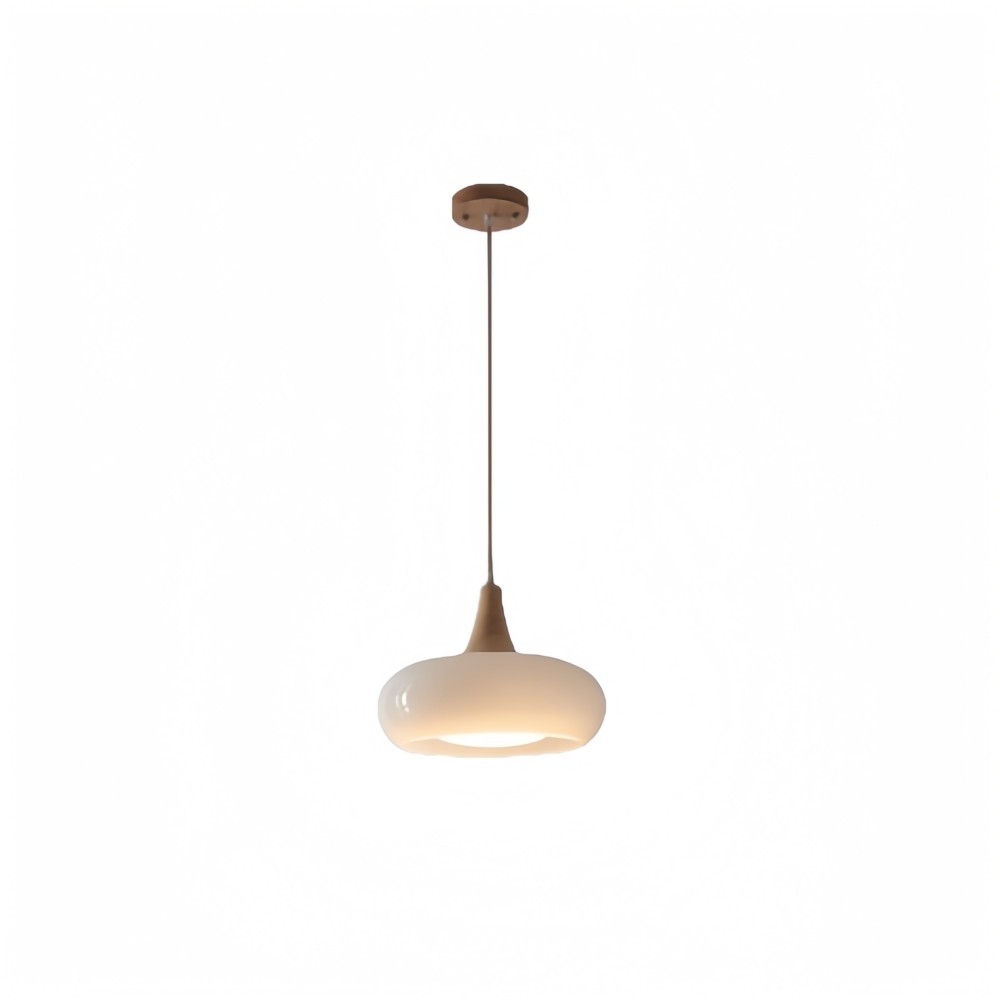 Bauhaus Design Oranje Schijf Hanglamp HL1055
