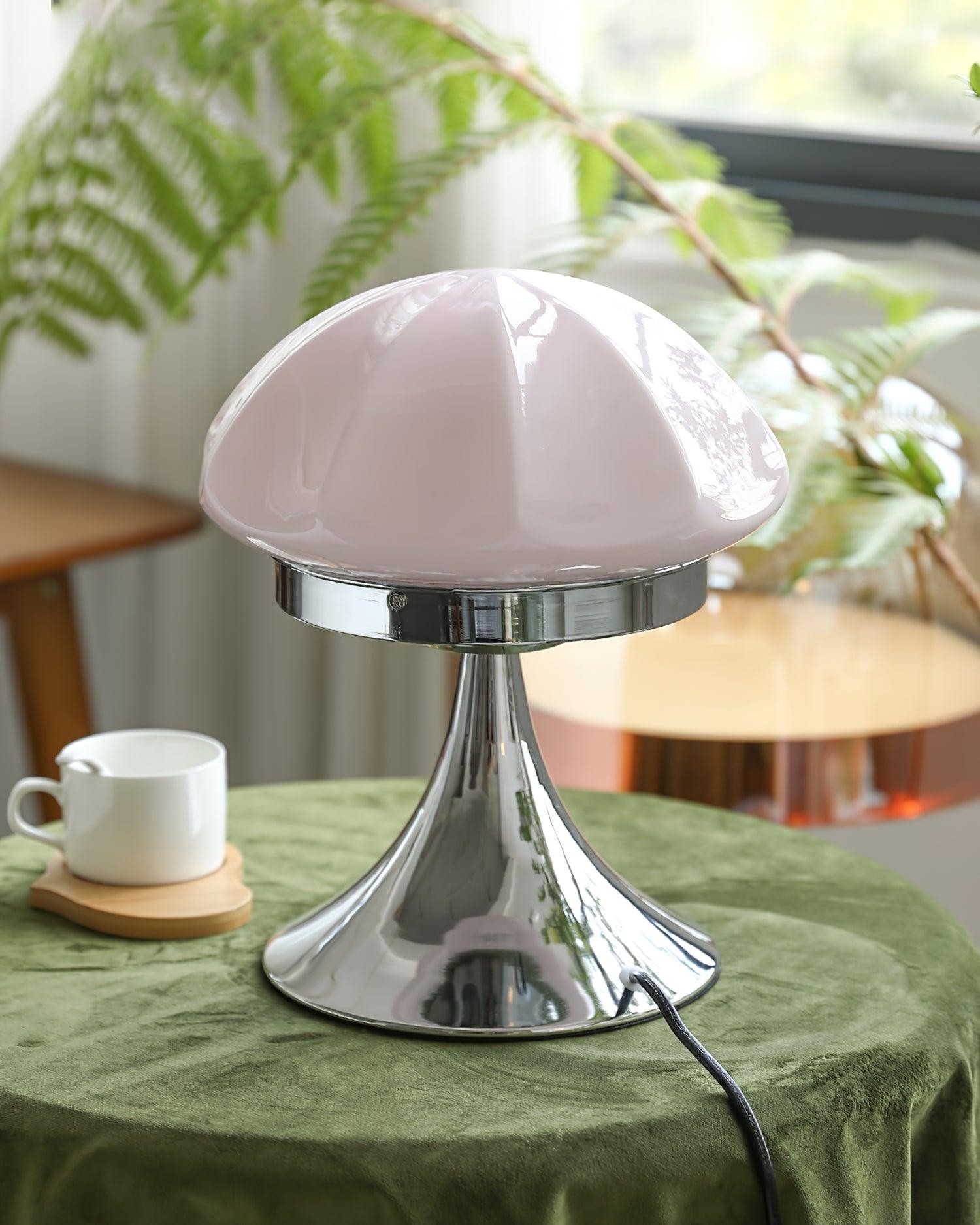 Bauhaus Glazen Tafellamp Voor Slaapkamer HL468