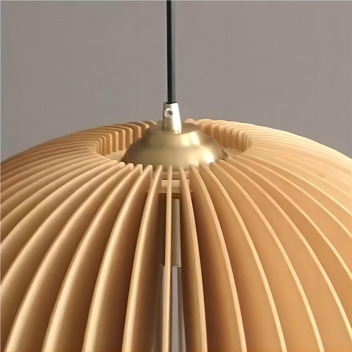 Creatieve Houten Pompoen Hanglamp HL77