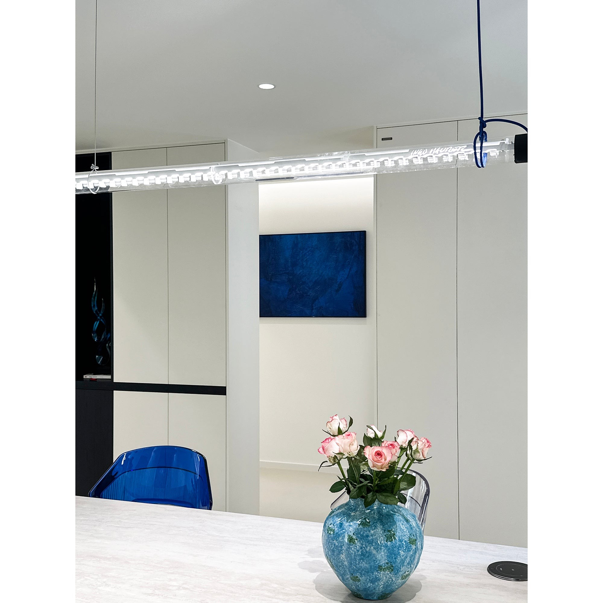 Buisvormige lineaire LED-hanglamp HL3249