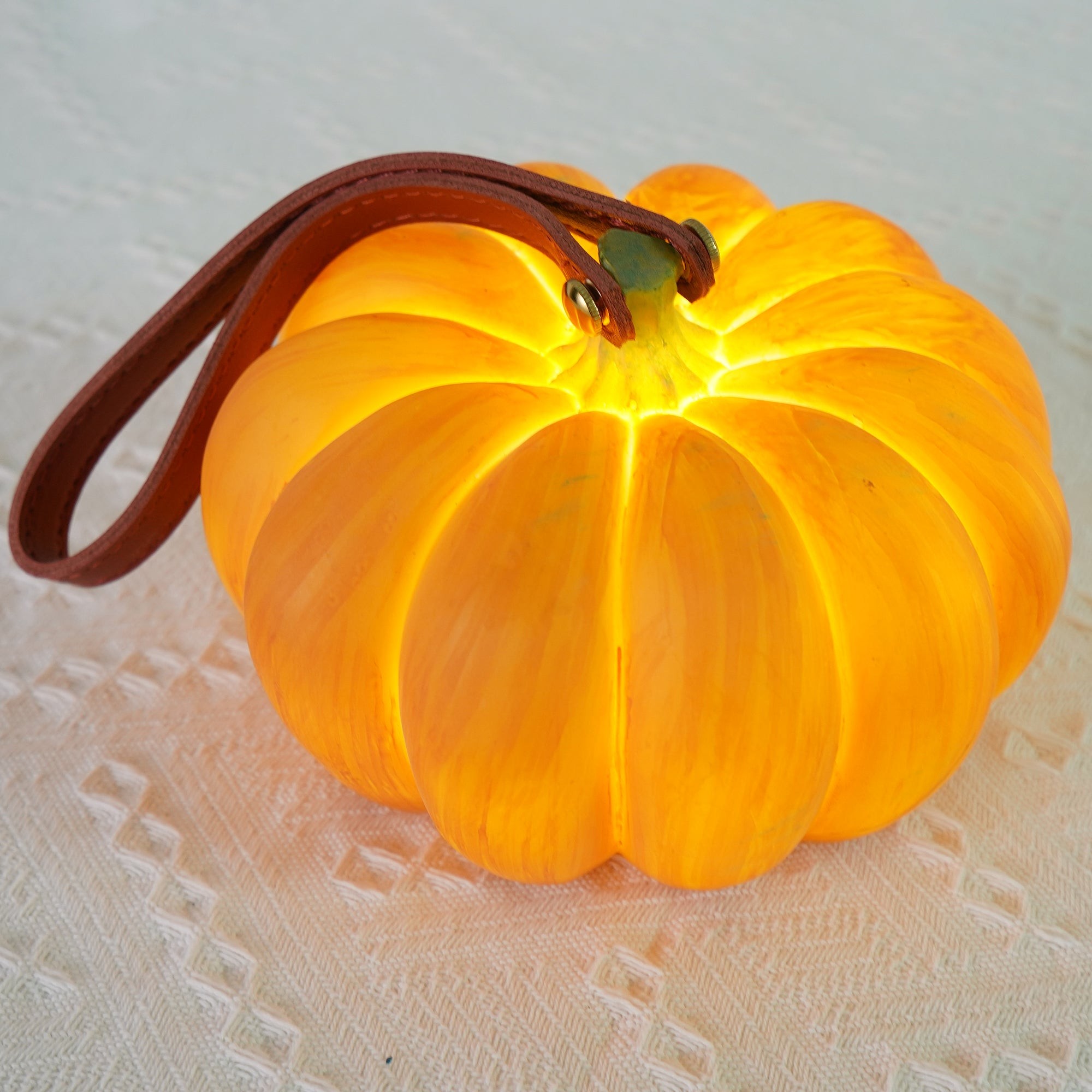 Pompoen Draagbare Tafellamp Voor Halloween Decoraties Buiten HL86