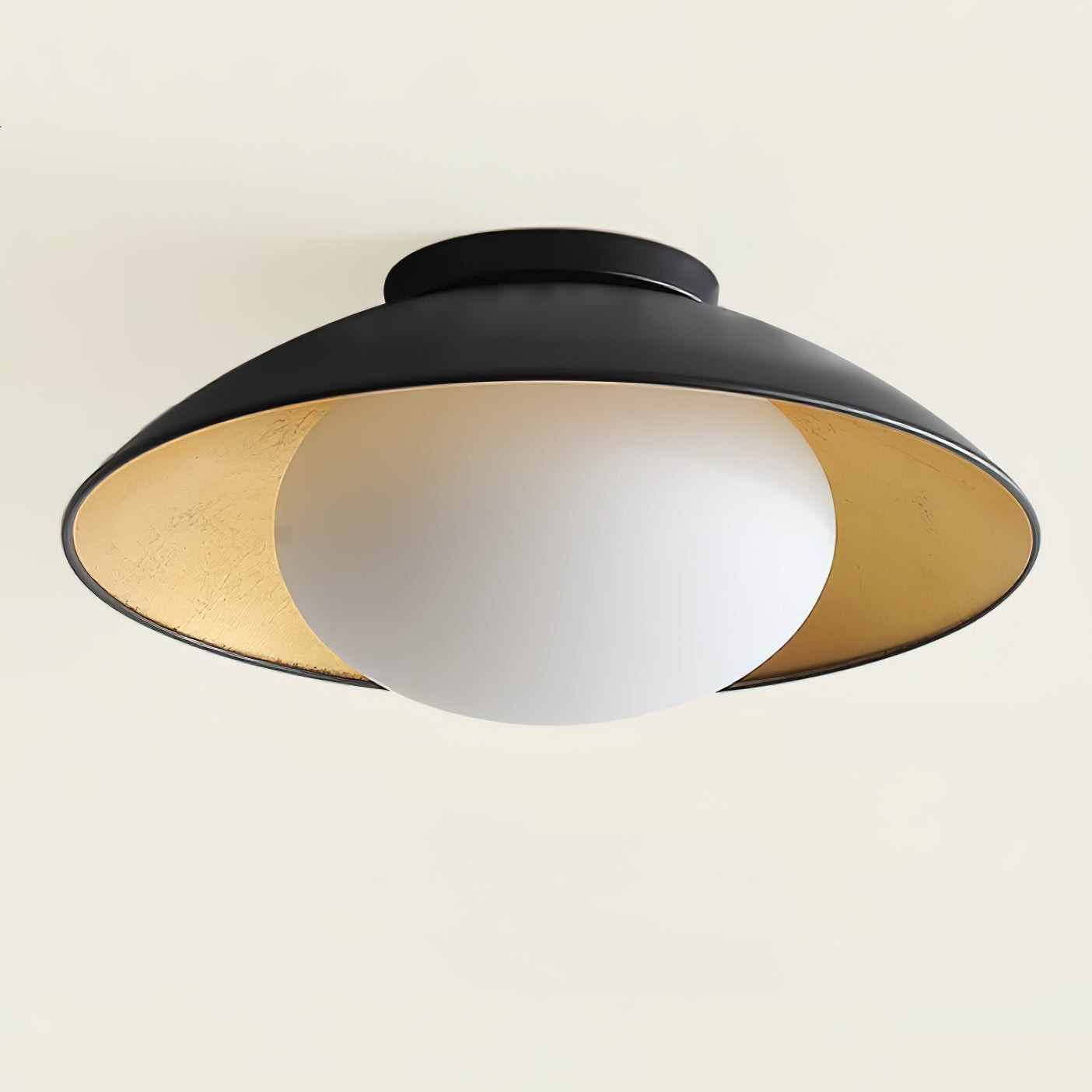 Franse Retro Vliegende Schotel Kom Plafondlamp HL713