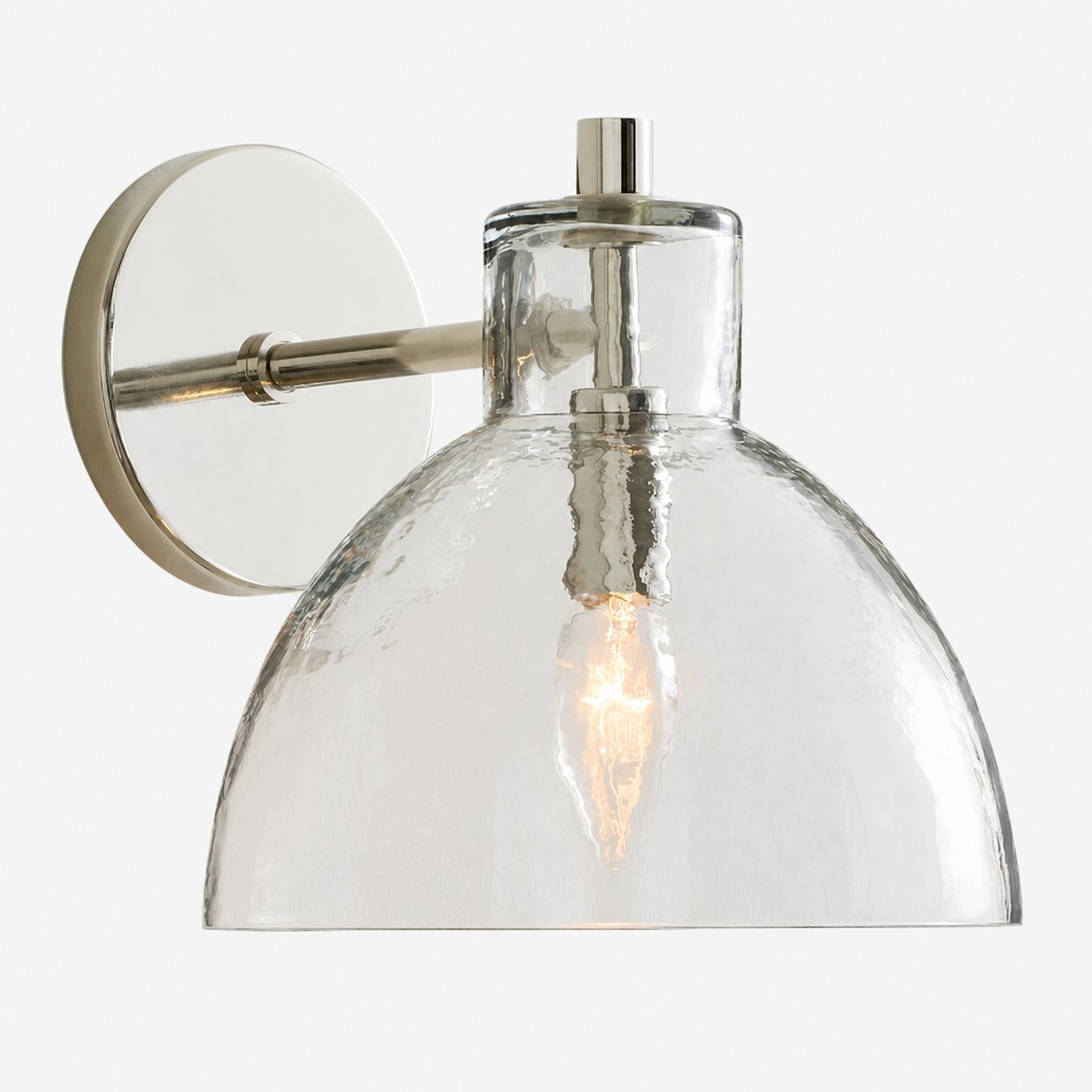 Glavira Gerecycled Glas Dubbele Wandlamp - Binnen Wandverlichting van Messing HL1558