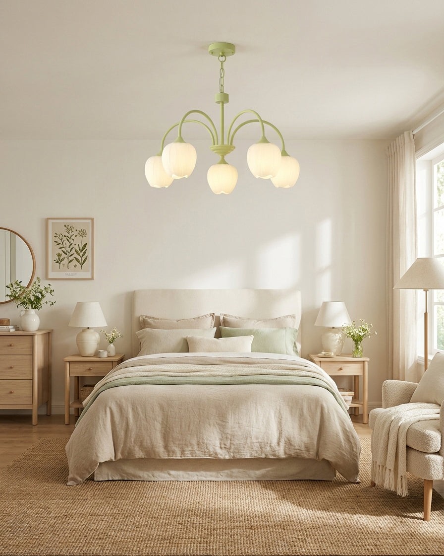 Tulp Matcha Kroonluchter HL2917