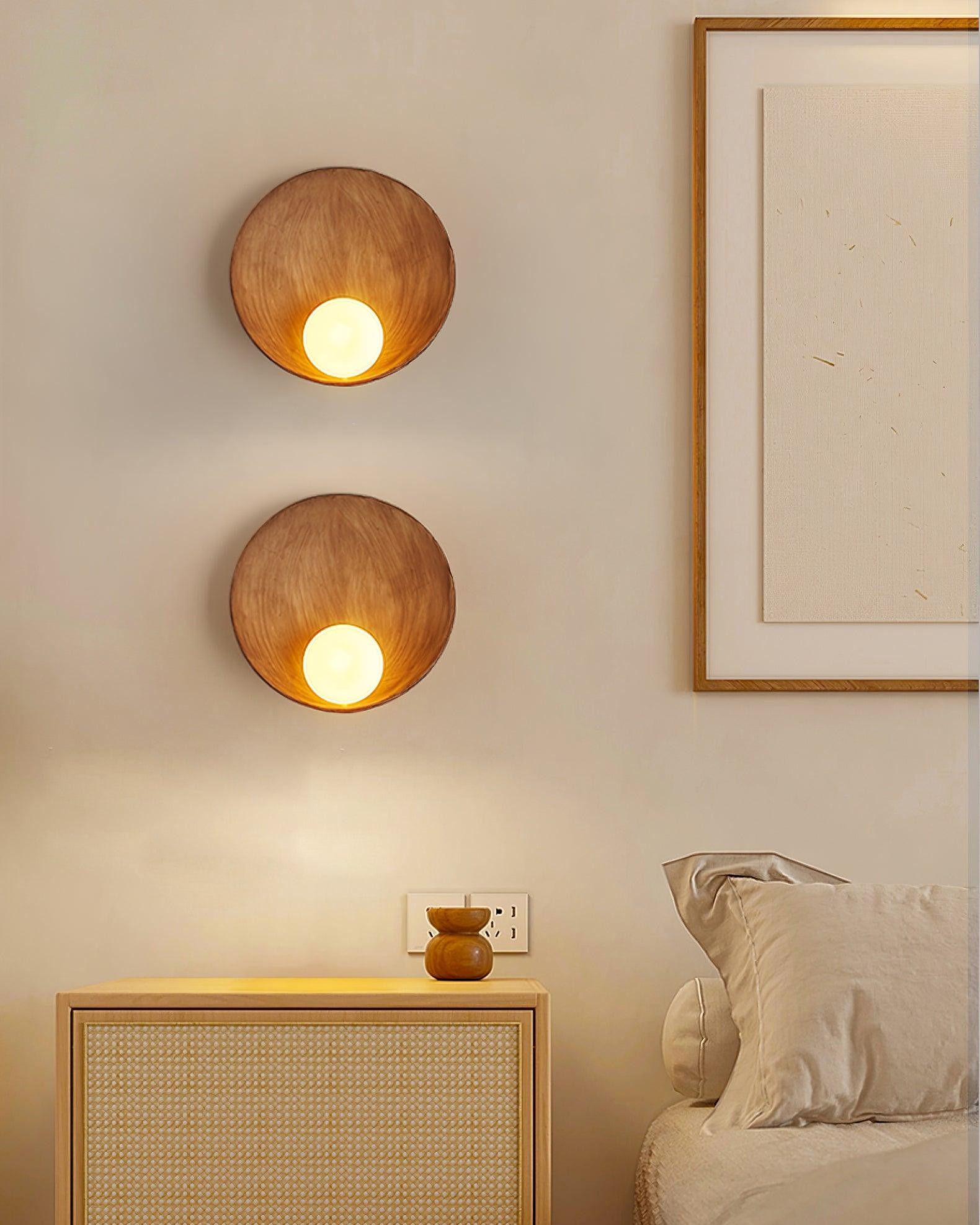 Japanse stijl hars wandlamp HL654