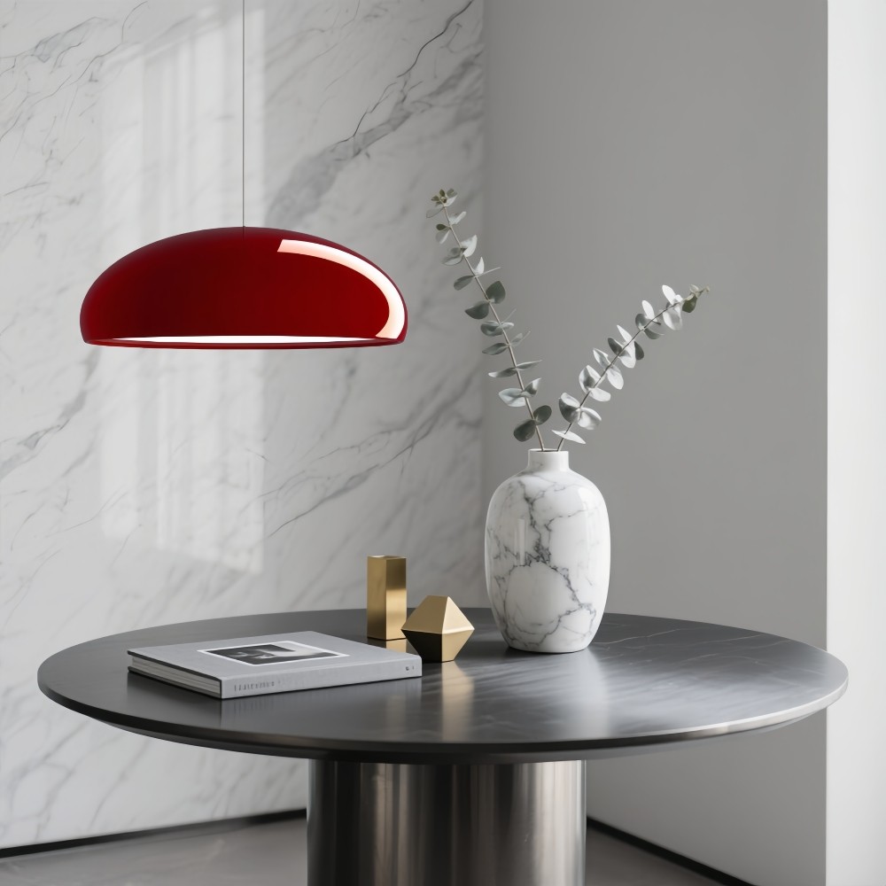 Hanglamp in de vorm van een metalen kom - Kleurrijke bollamp voor de slaapkamer HL1319