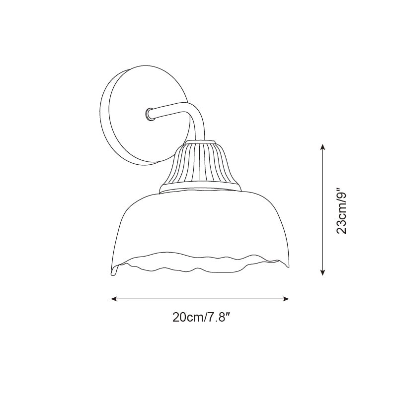 Lunara wandlamp HL2656