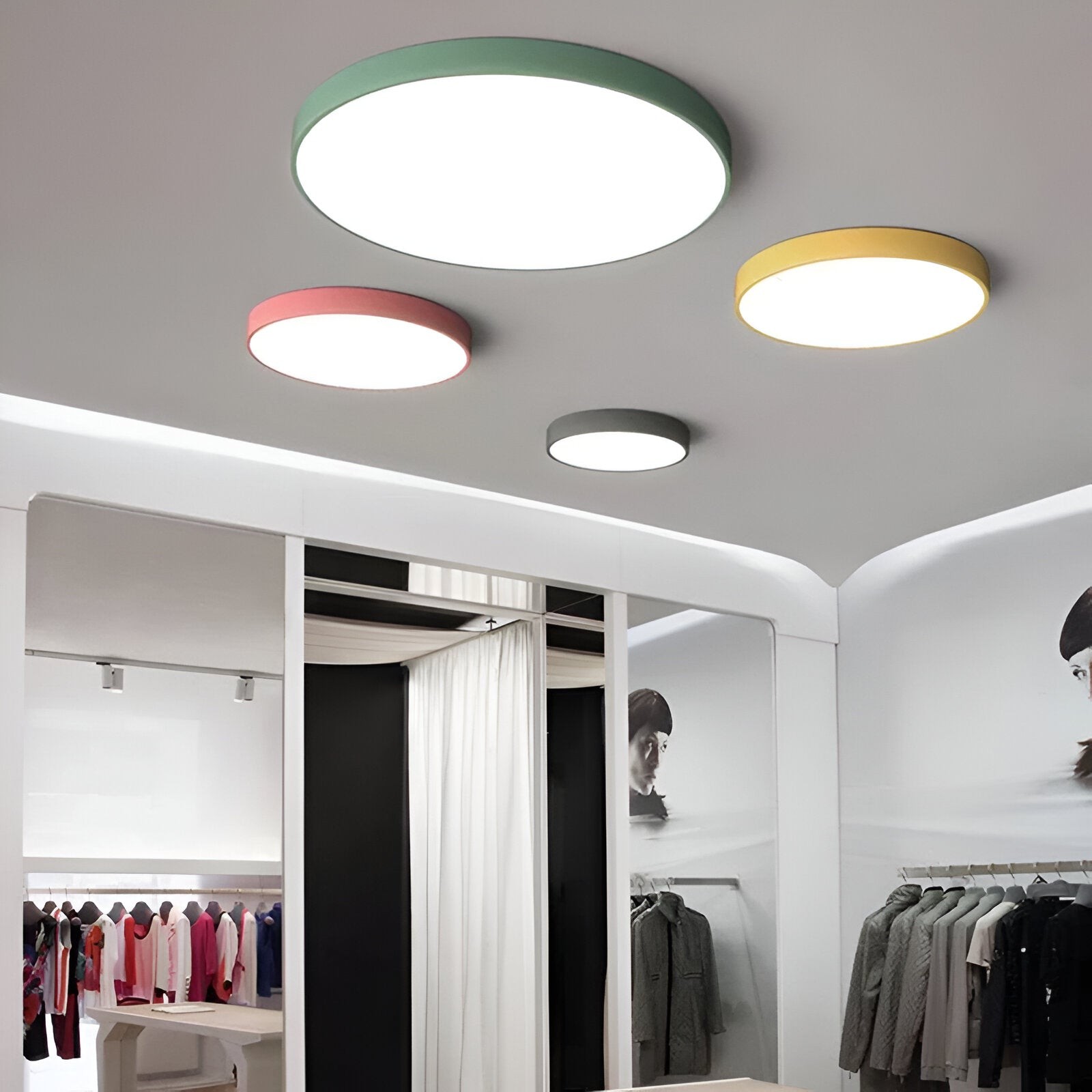 Nordic Macaron Ronde LED Plafondlamp HL1291