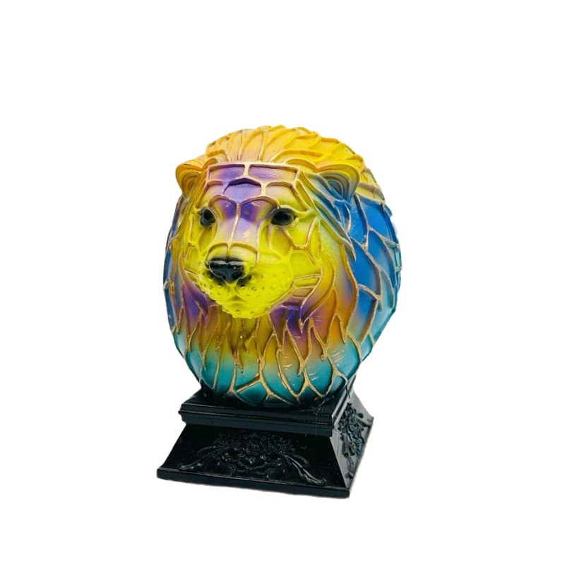 Magisch dierenbeeld Hars Tafellamp HL590
