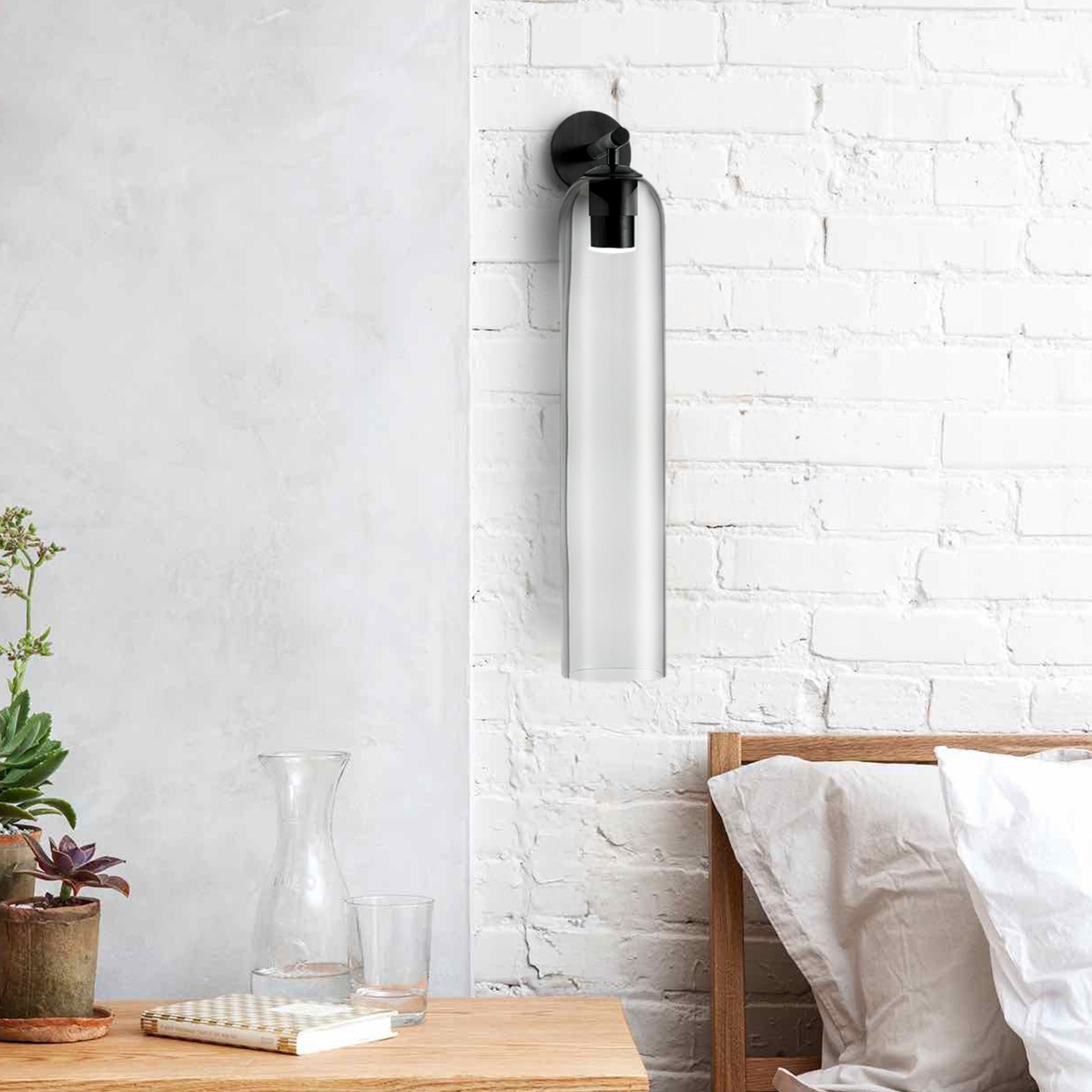 Kunstglazen wandlamp HL360