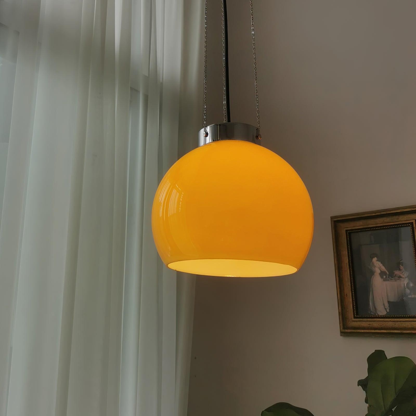 Vintage Bauhaus creatieve halfronde hanglamp HL604