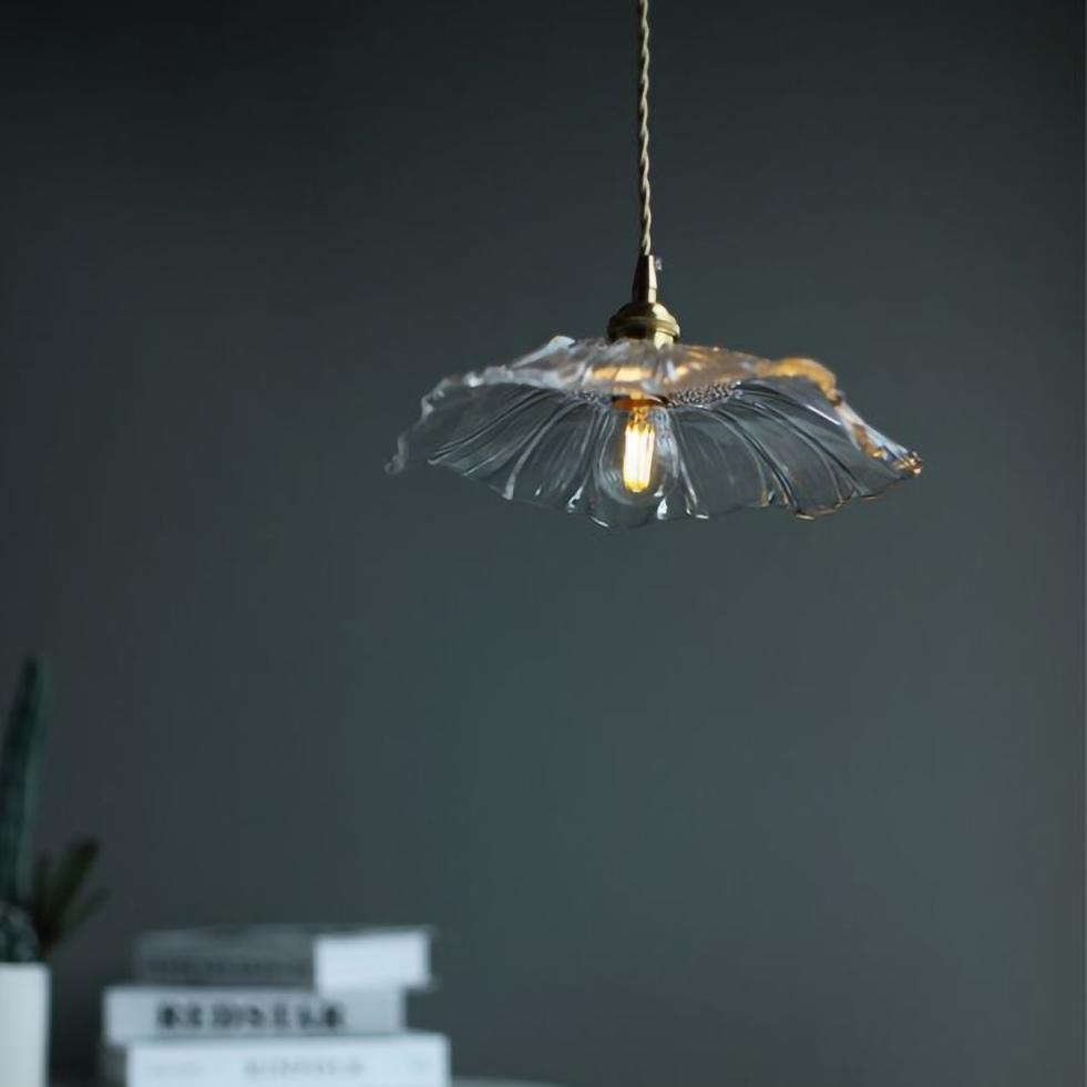 Moderne kunst bloem vorm keuken glazen hanglamp HL46