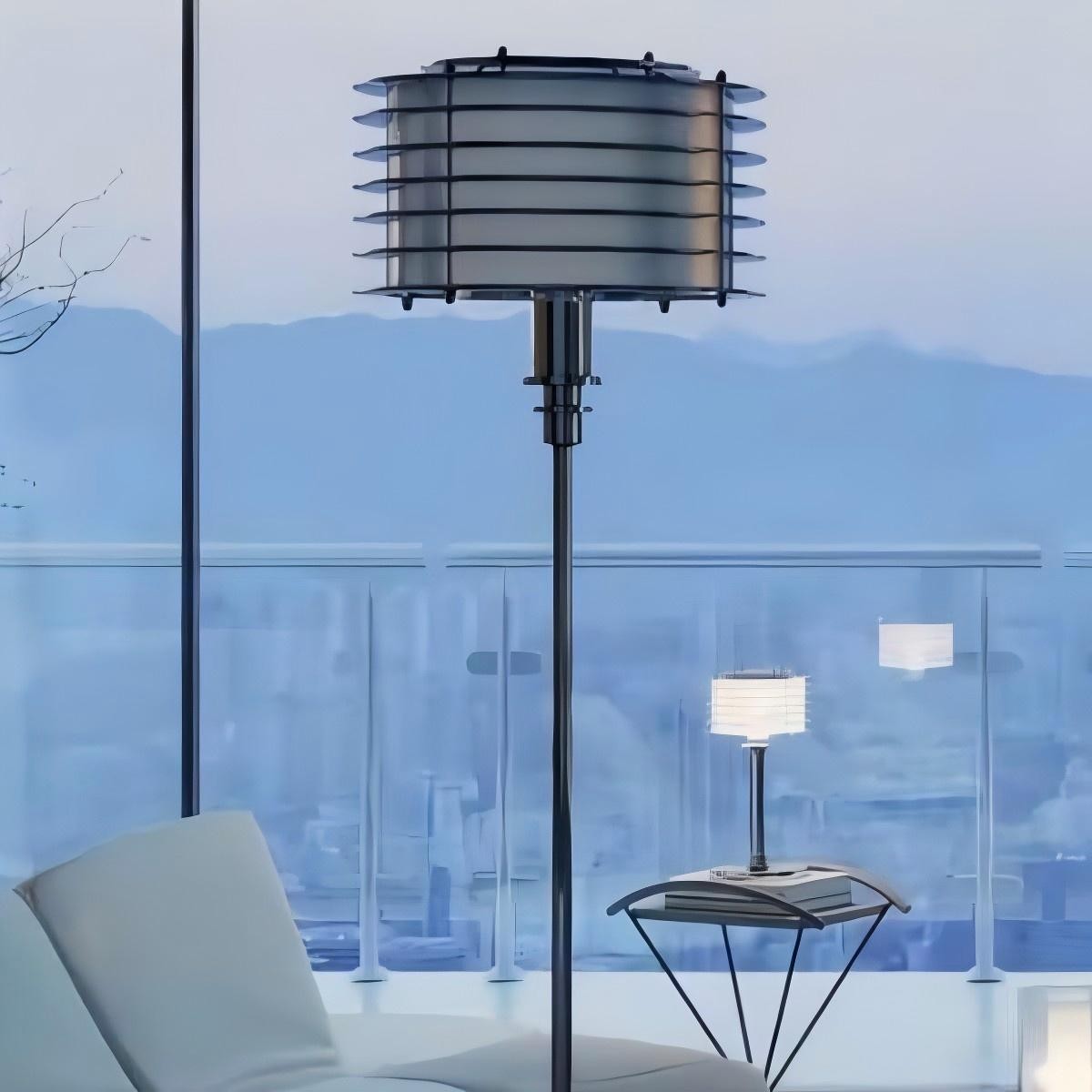 Moderne gelaagde lampen van roestvrij staal - tafel- en vloermodellen HL1835