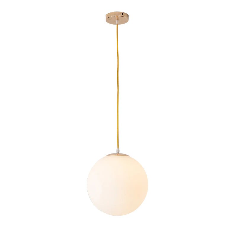 Nordic Globe Melkachtig Glazen Hanglamp HL1314