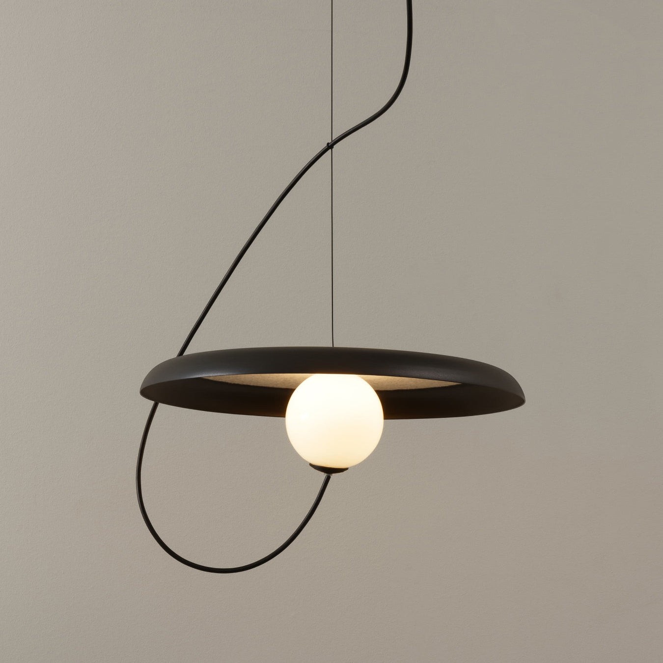 Akoestische schijf hanglamp HL3001