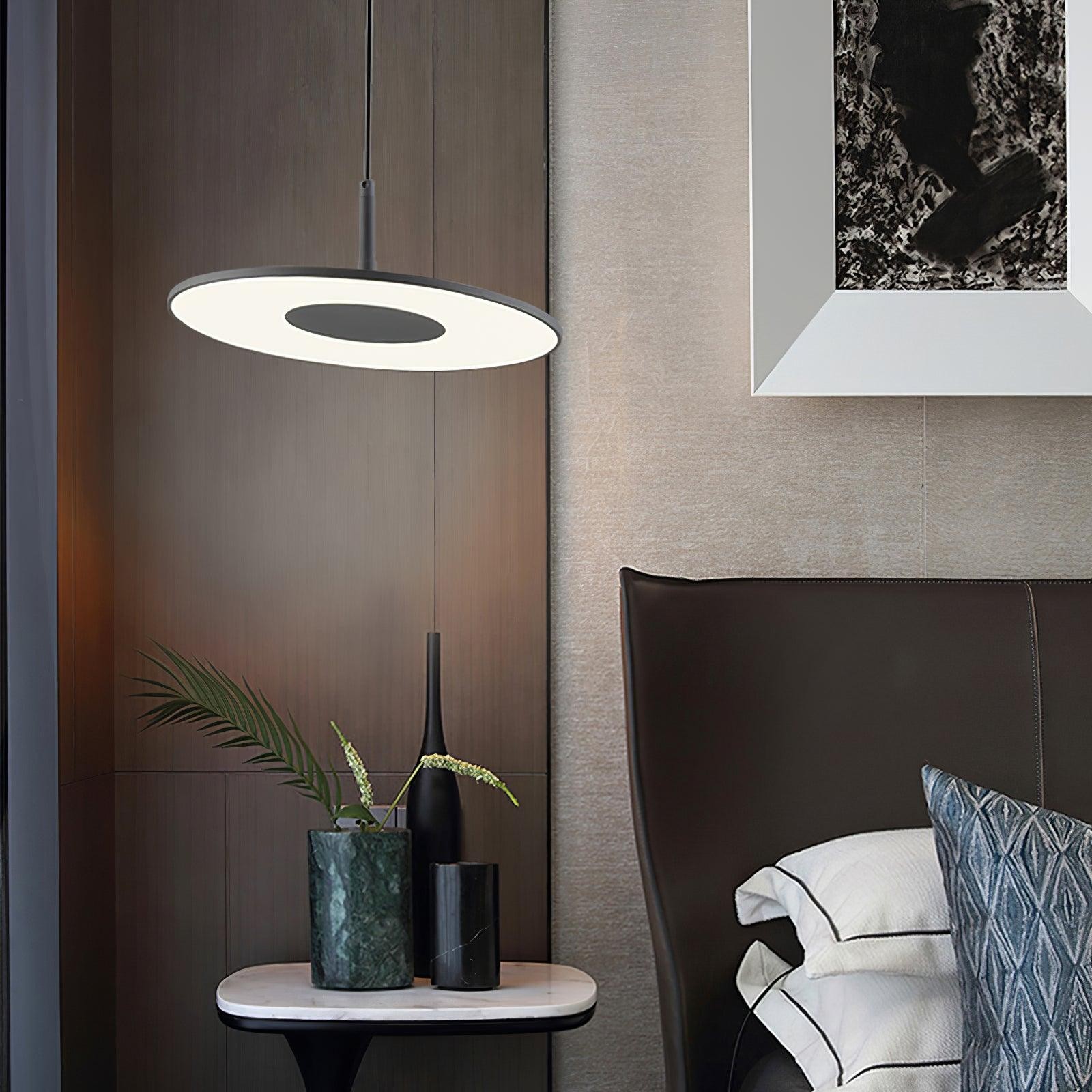 Ronde schijf hanglamp HL492