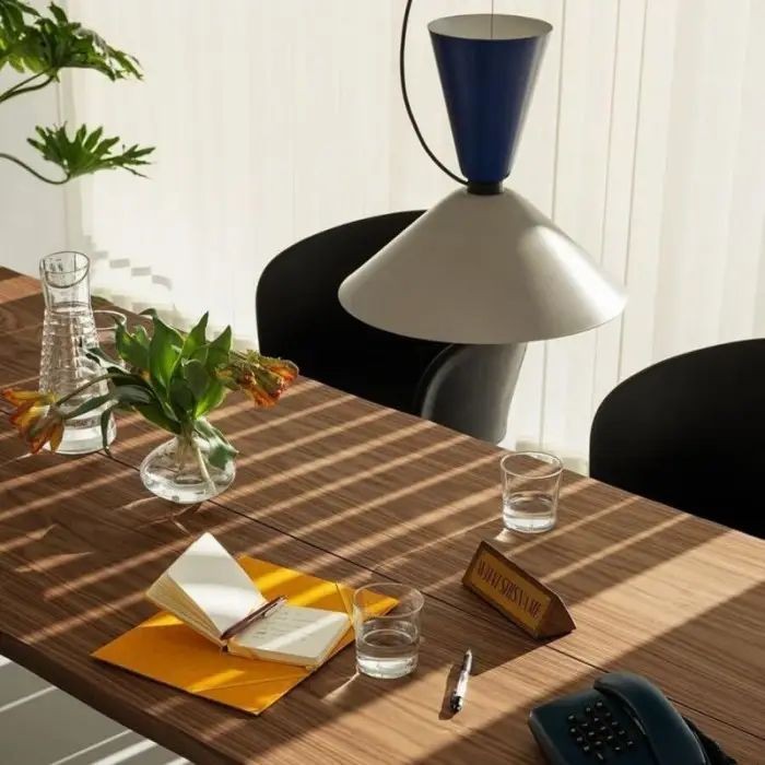 Macaron Colour Splicing Alphabeta metalen hanglamp HL137