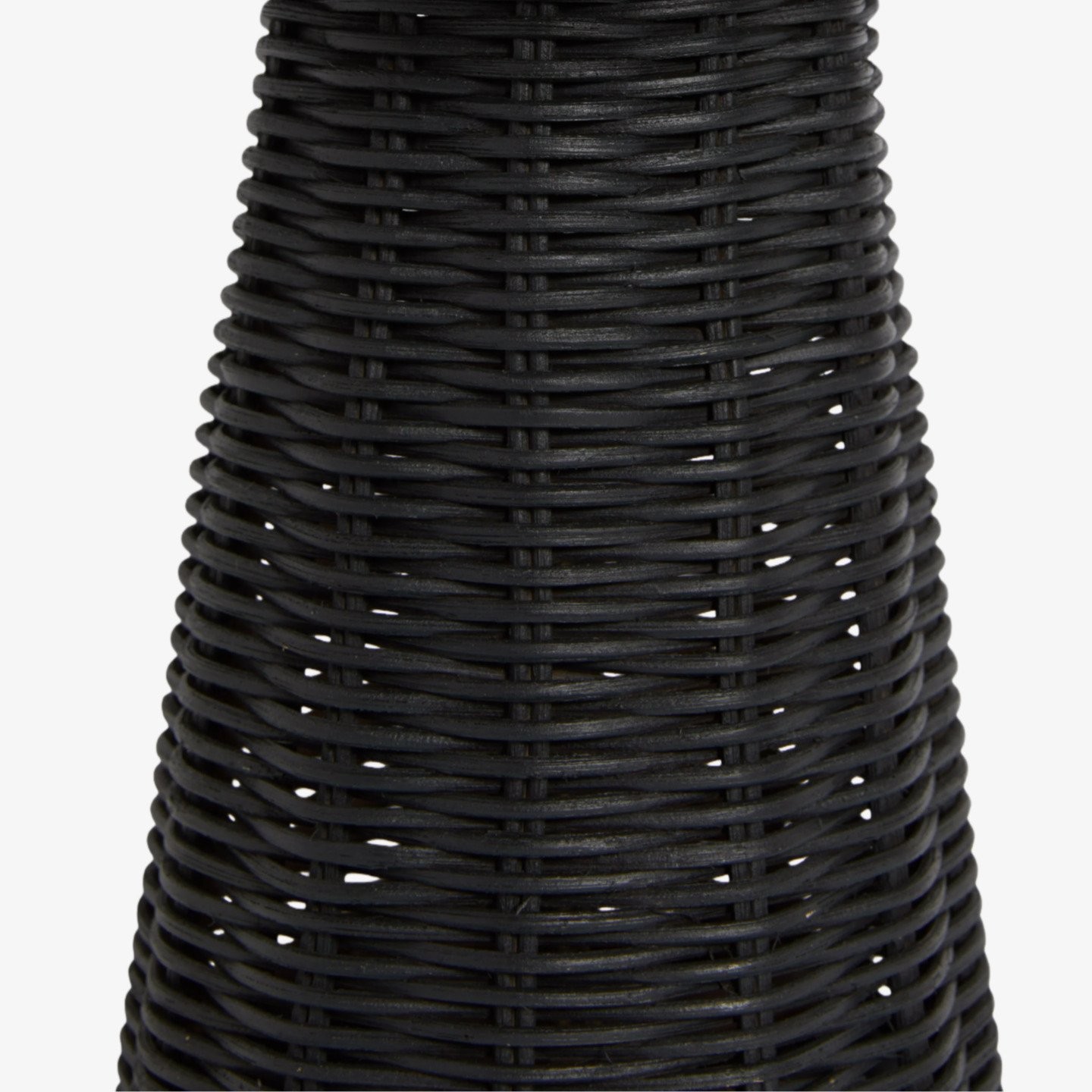 Wickara Sculpturale Rotan Mini Tafellamp - Natuurlijke Geweven Afwerking Geschikt voor Bijzettafels & Hal HL1881