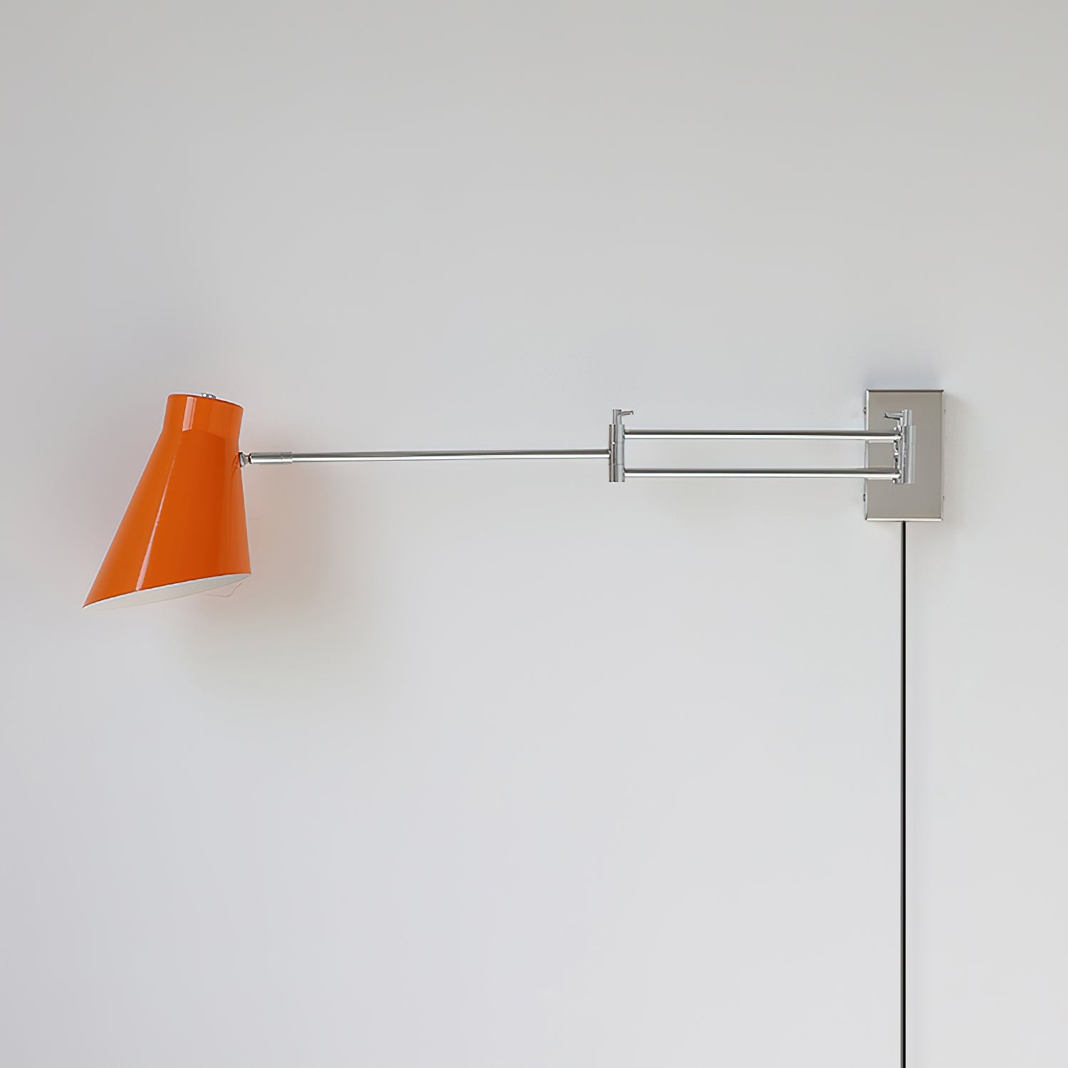 Moderne eenvoudige metalen schommellamp met stekker HL1074