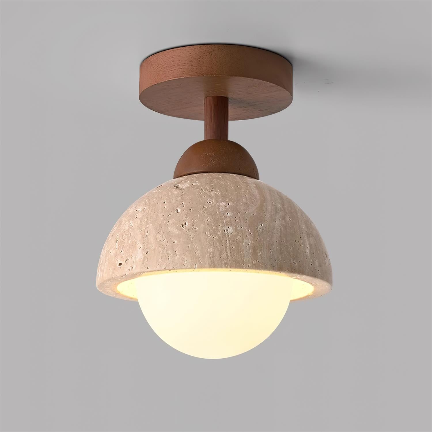 Vintage Travertine Aisle Plafondlamp HL455