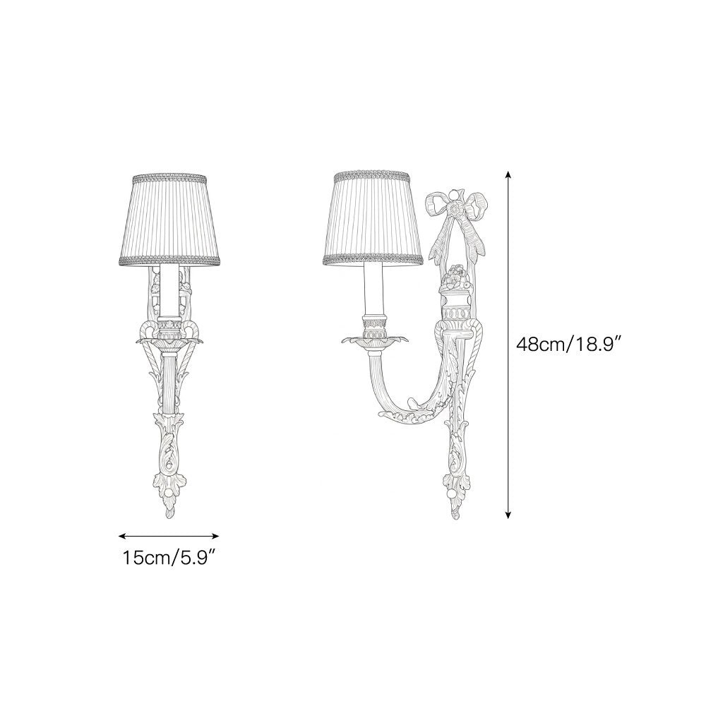 Claudine wandlamp HL3295