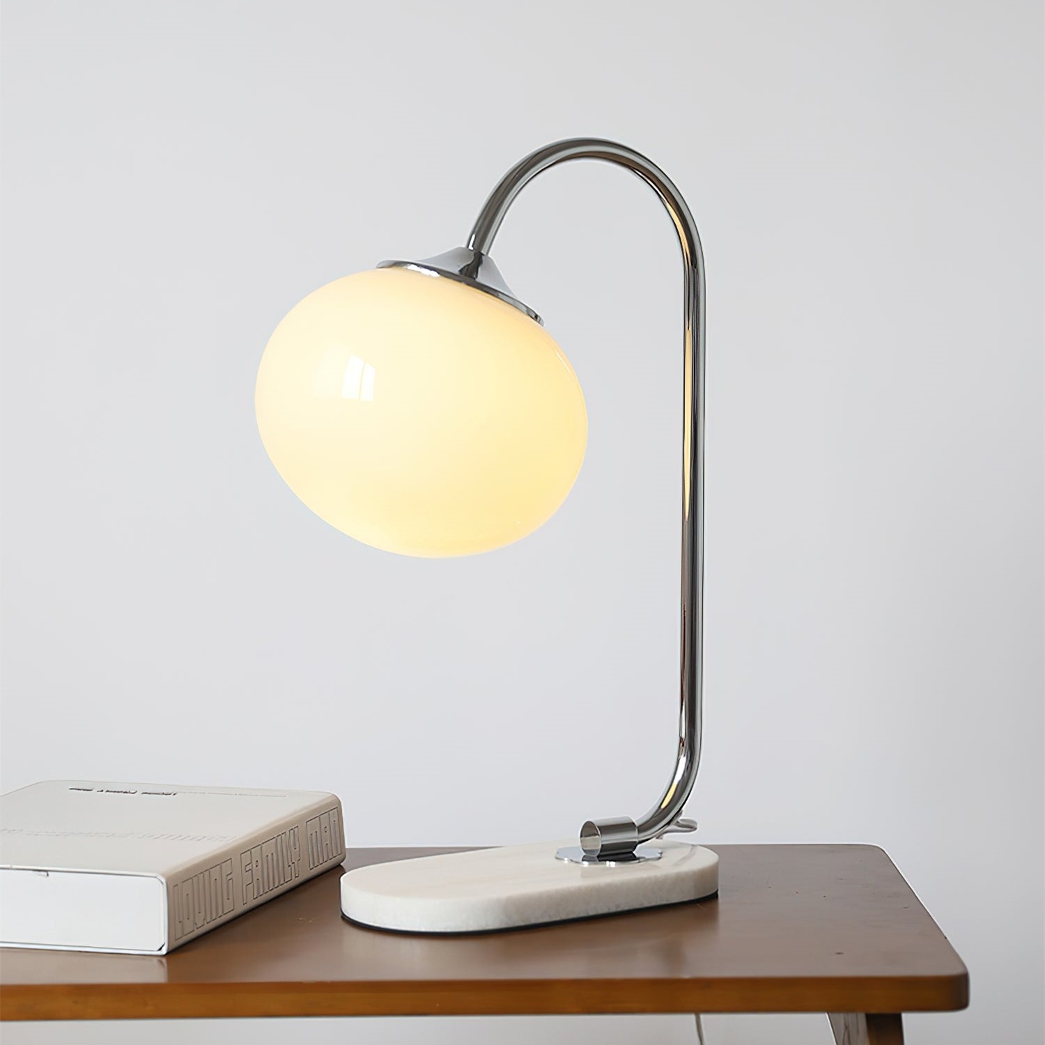 Nordic Mushroom Glazen Nachtkastje Lamp HL778