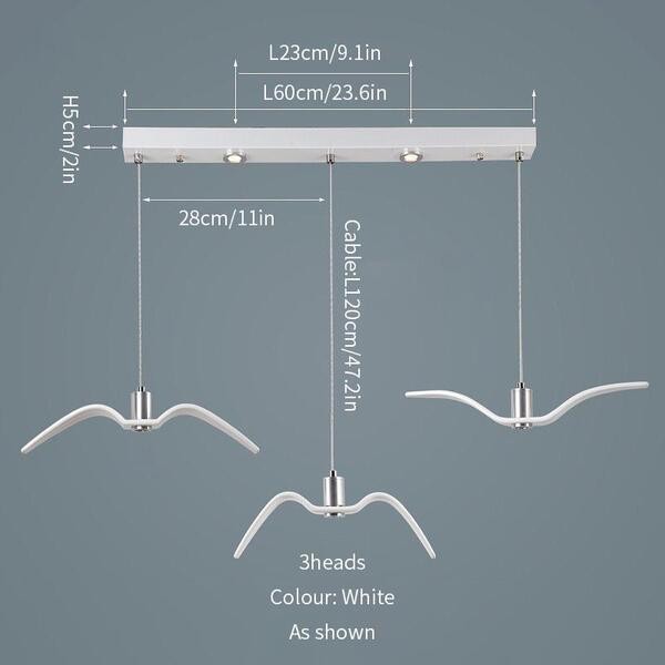 Night Birds Led Hanglamp Dimbaar