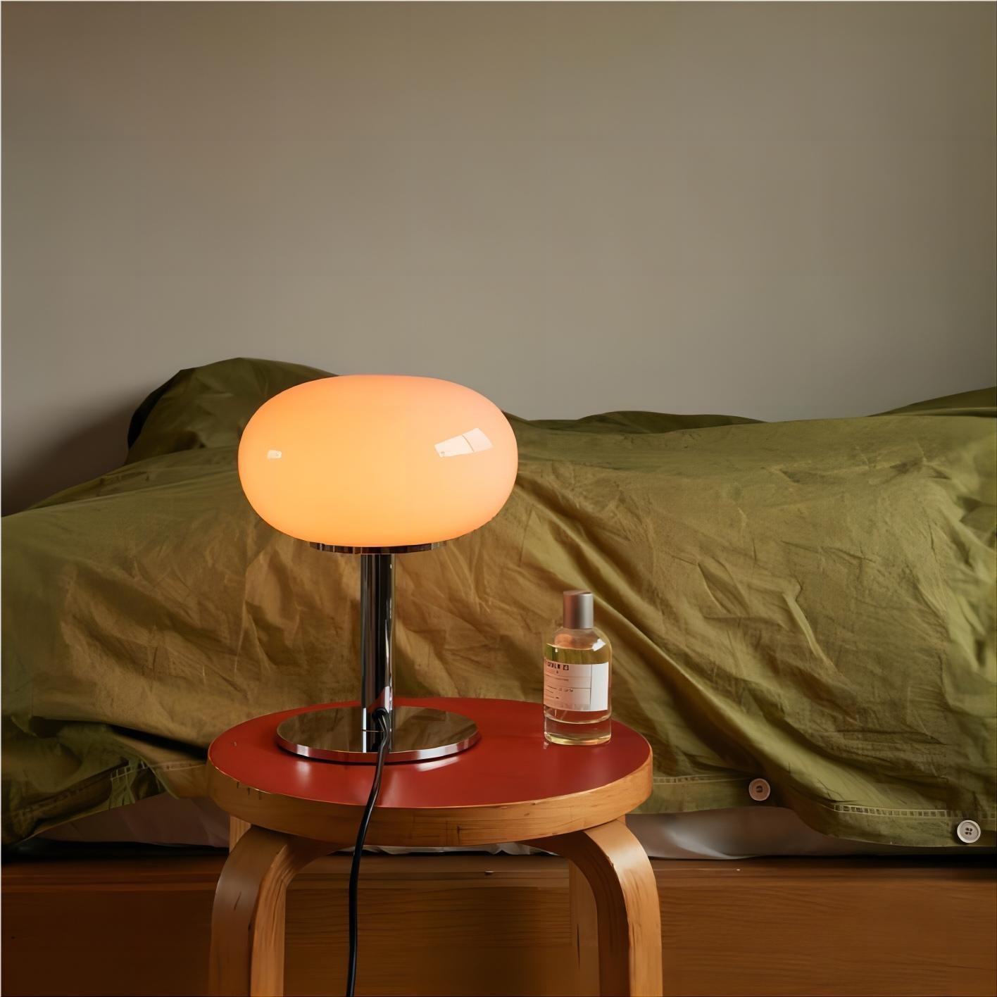 Lollipop Minimalistische Bauhaus Glazen Tafellamp HL81