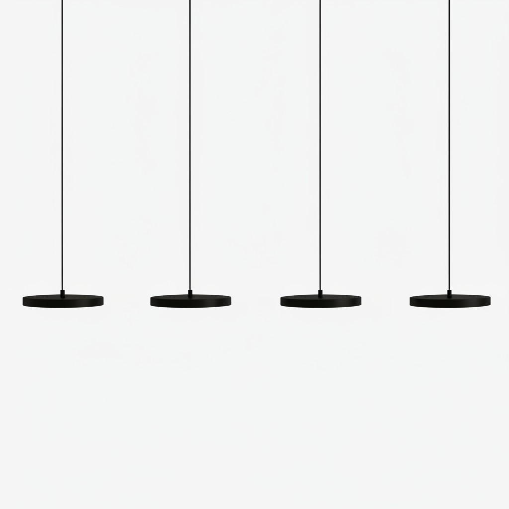 Feranox hanglamp met schijfvormig design - moderne stijl voor de eetkamer HL2405