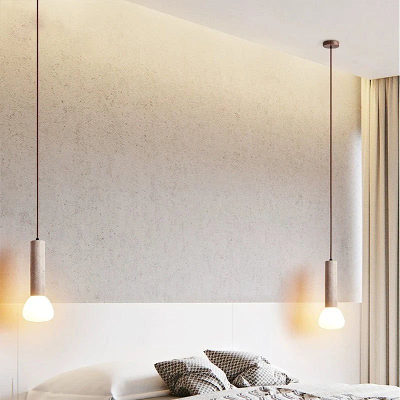 Elegante travertijn crèmekleurige kroonluchter HL1268