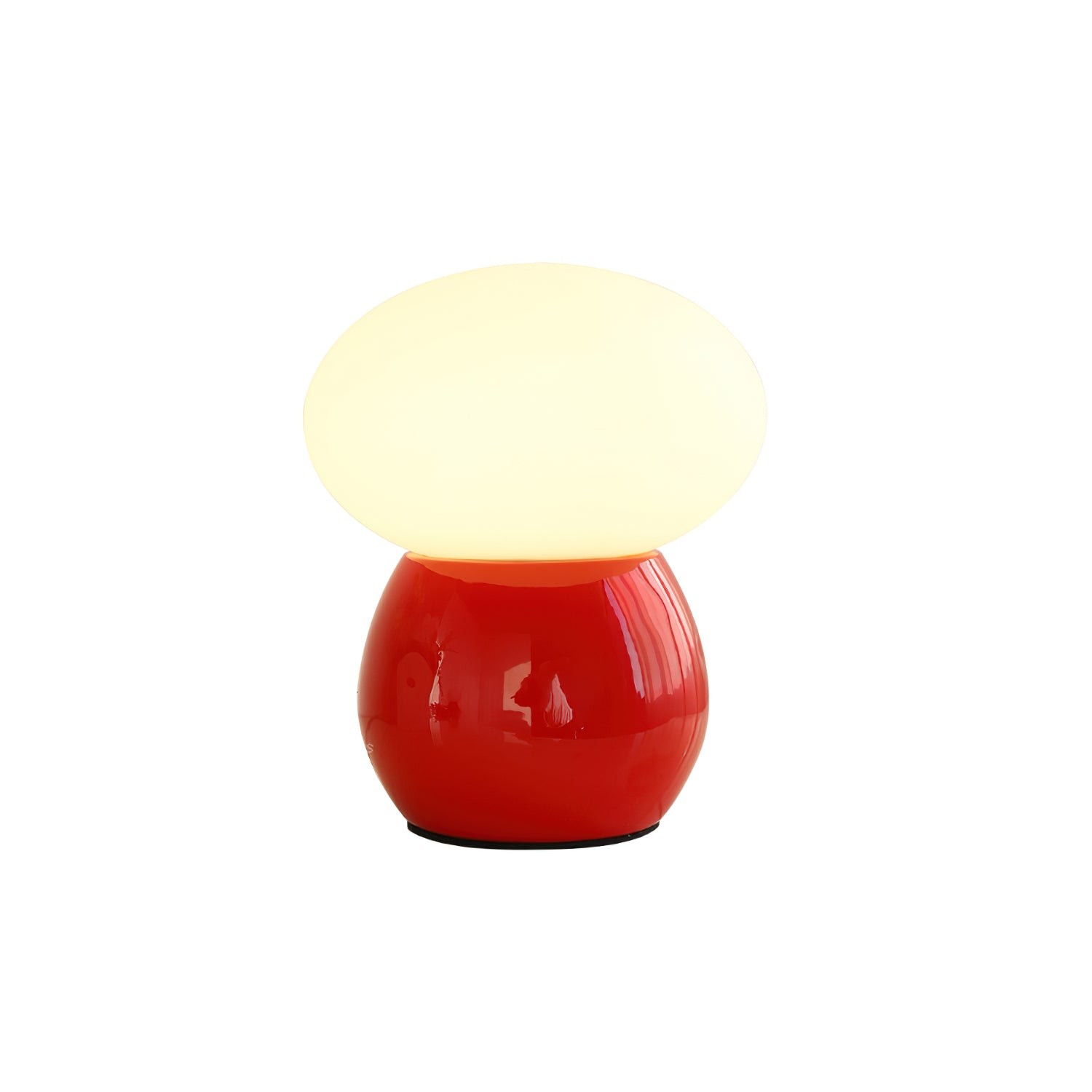 Moderne crèmekleurige paddestoel tafellamp HL904