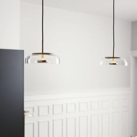 Blossi Ronde Glas Hanglamp Eettafel