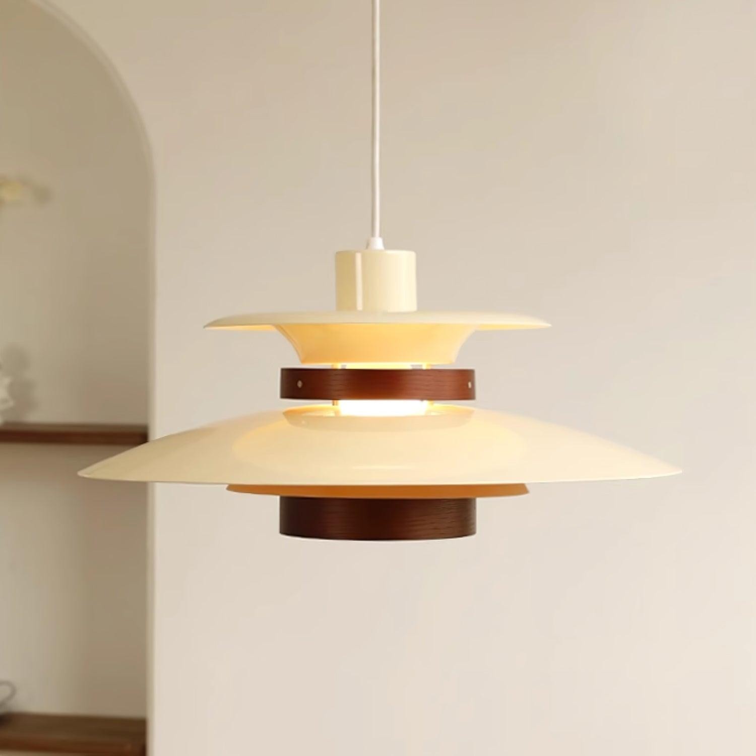 Luxe en stijlvolle gelaagde hanglamp HL691