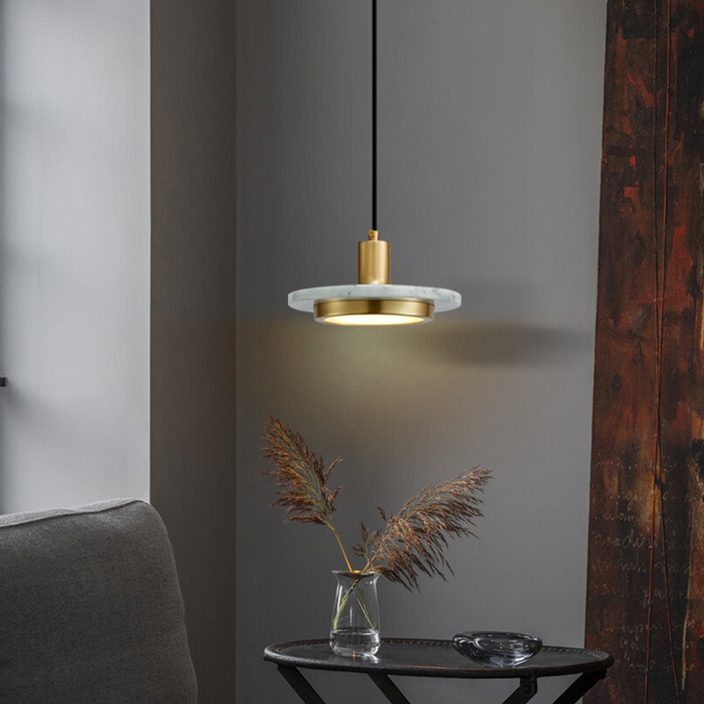 Moderne creatieve marmeren kunst hanglamp HL593